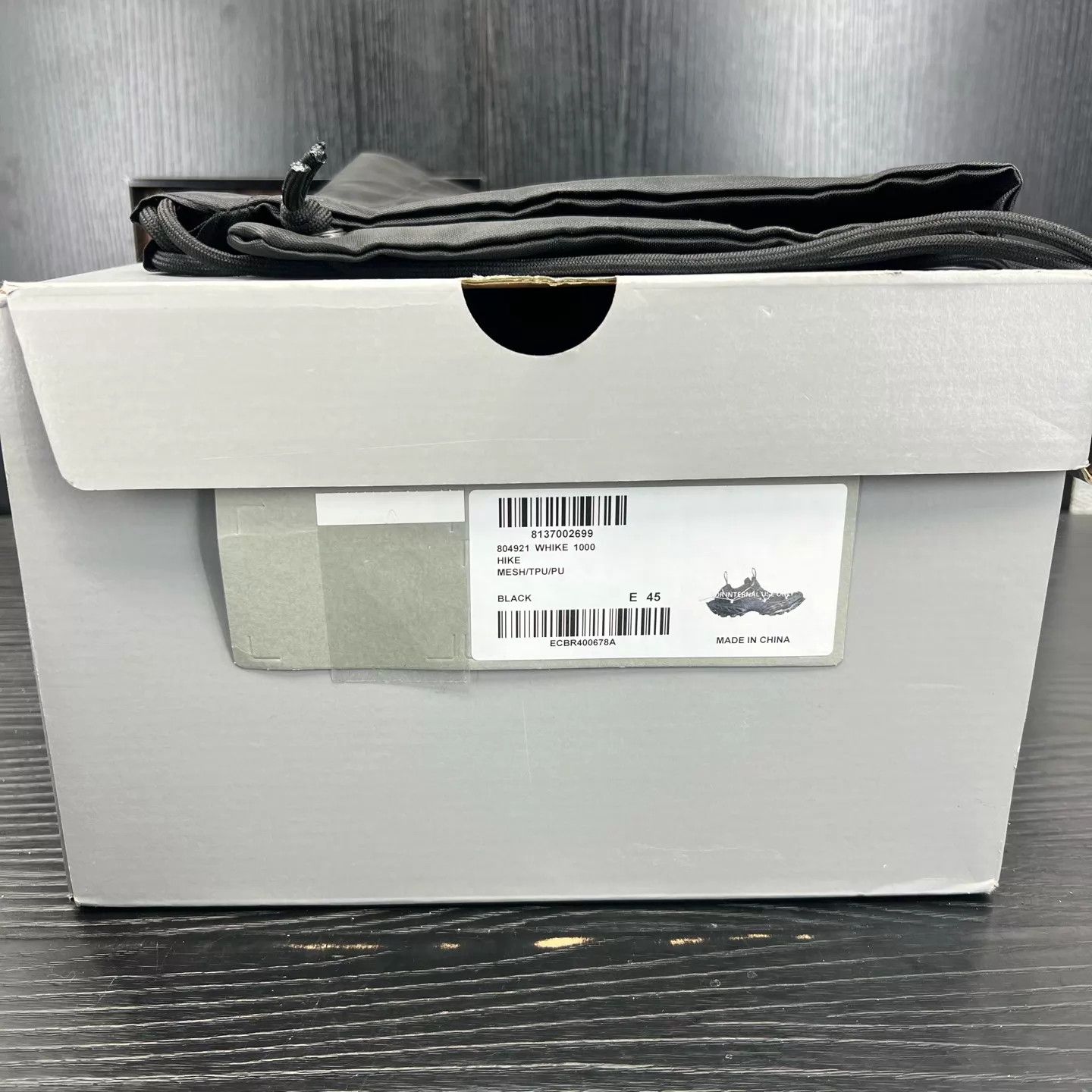 Balenciaga Balenciaga Hike Black 45 Like New Original Box & Accessories Size US 12 / EU 45 - 9 Thumbnail