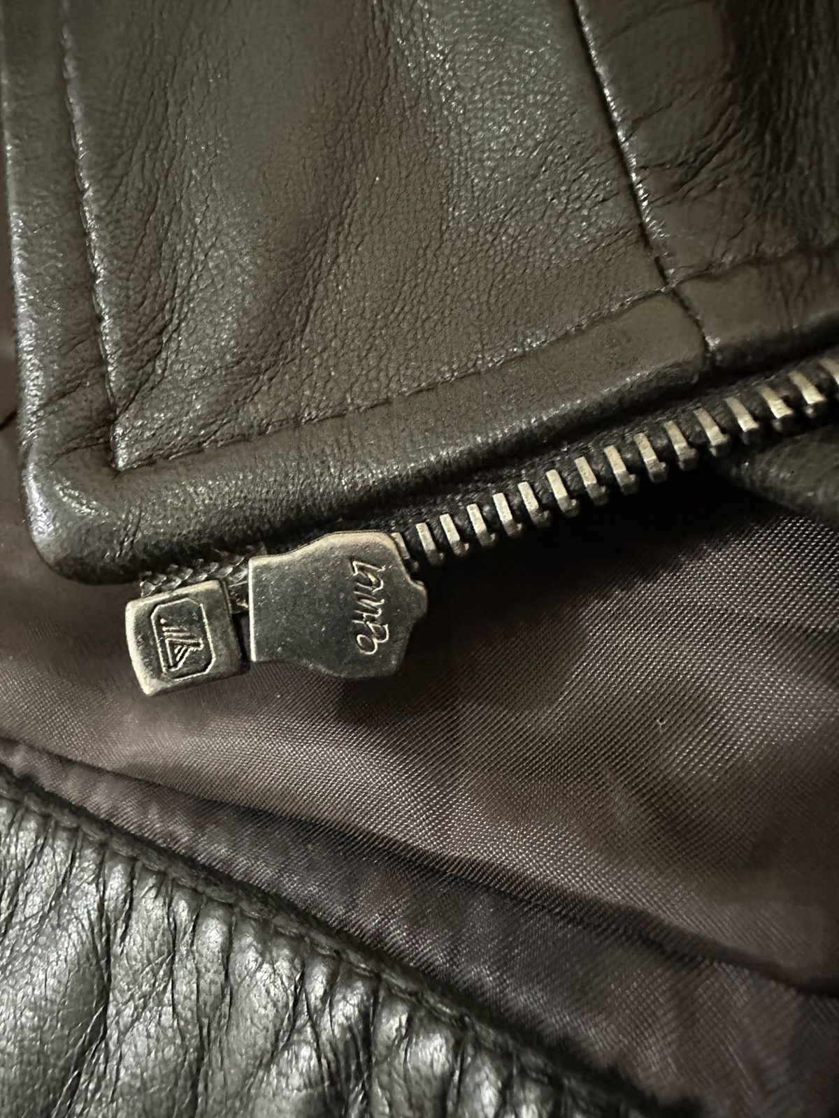 Gucci Gucci By Tom ford 1997 Flared Sleeve - Leather Jacket Size M / US 6-8 / IT 42-44 - 16 Thumbnail