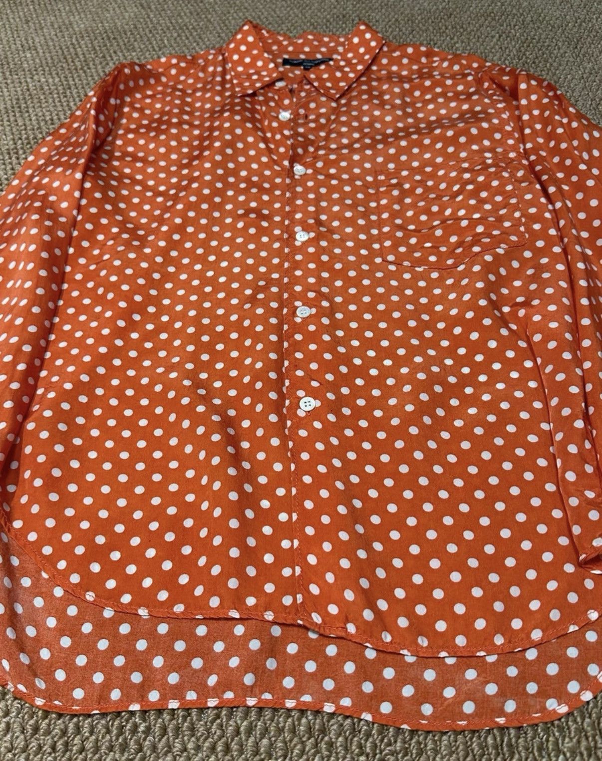Comme des Garcons Homme Plus Comme des Garçons Homme Plus Polka Dot Shirt K23 Size S / US 4 / IT 40 - 4 Thumbnail