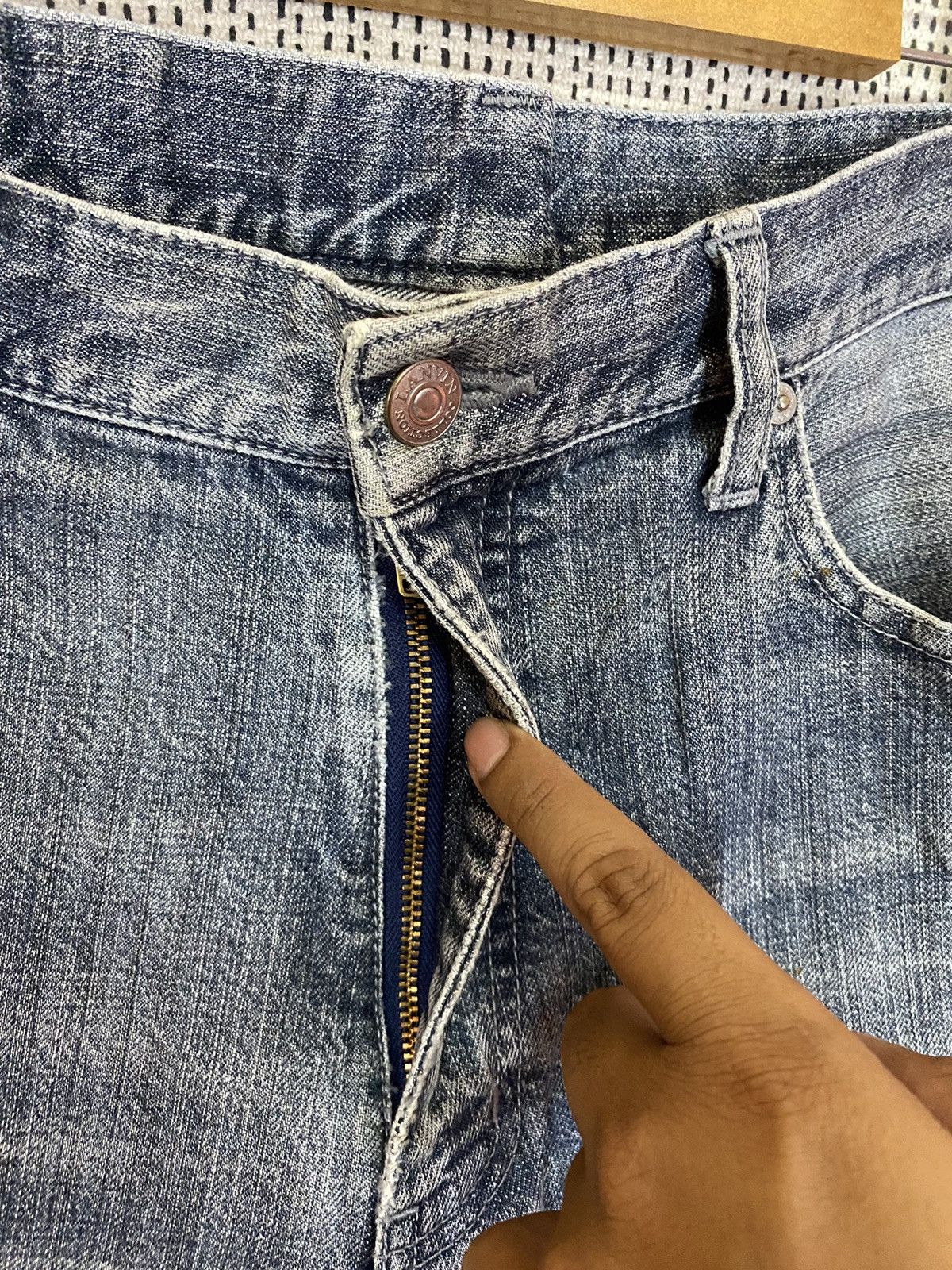Lanvin × Vintage LANVIN DENIM REGULAR FITS Size US 34 / EU 50 - 8 Thumbnail