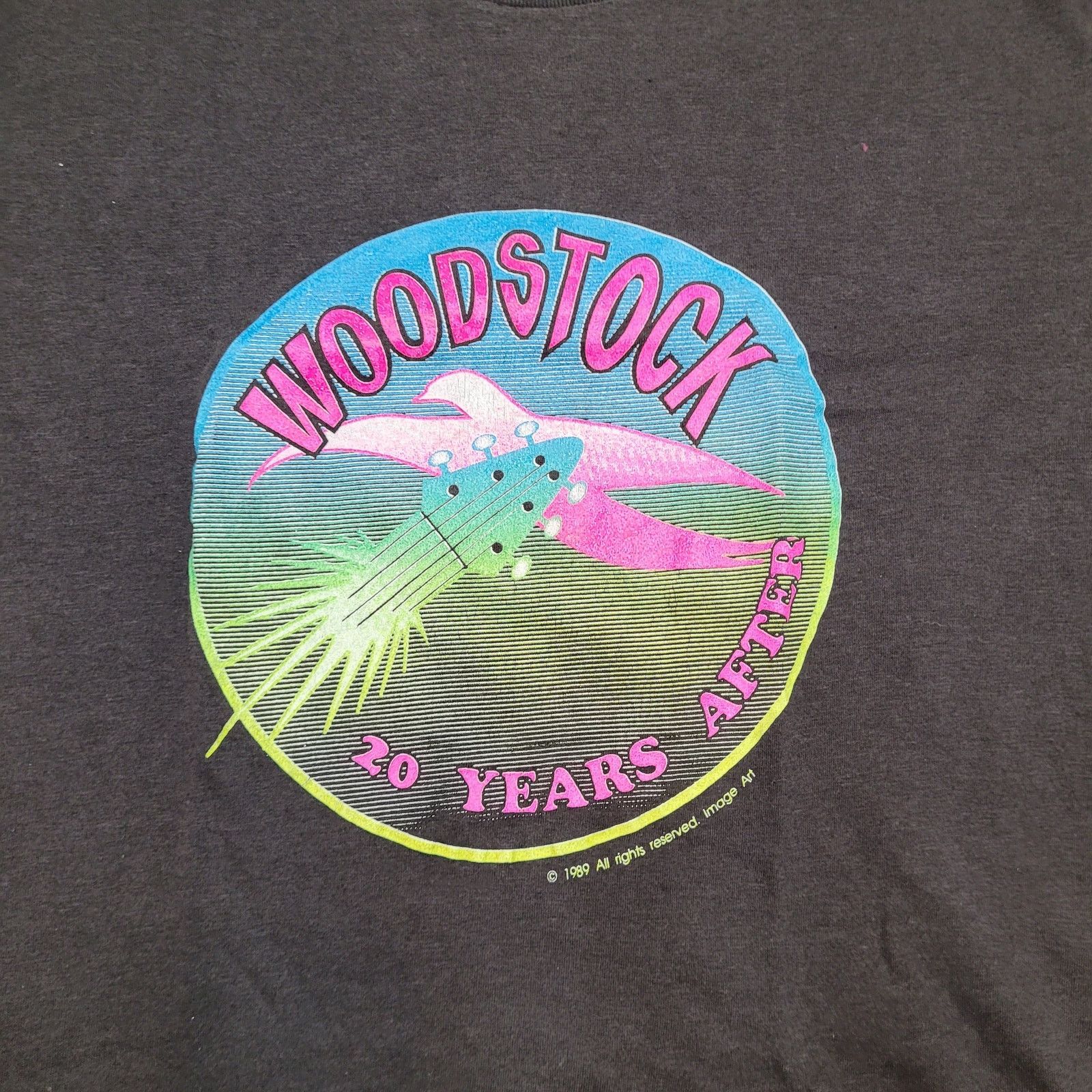 Other VTG 1989 Woodstock 20 Years After T-Shirt Single Stitch S Size US S / EU 44-46 / 1 - 2 Thumbnail