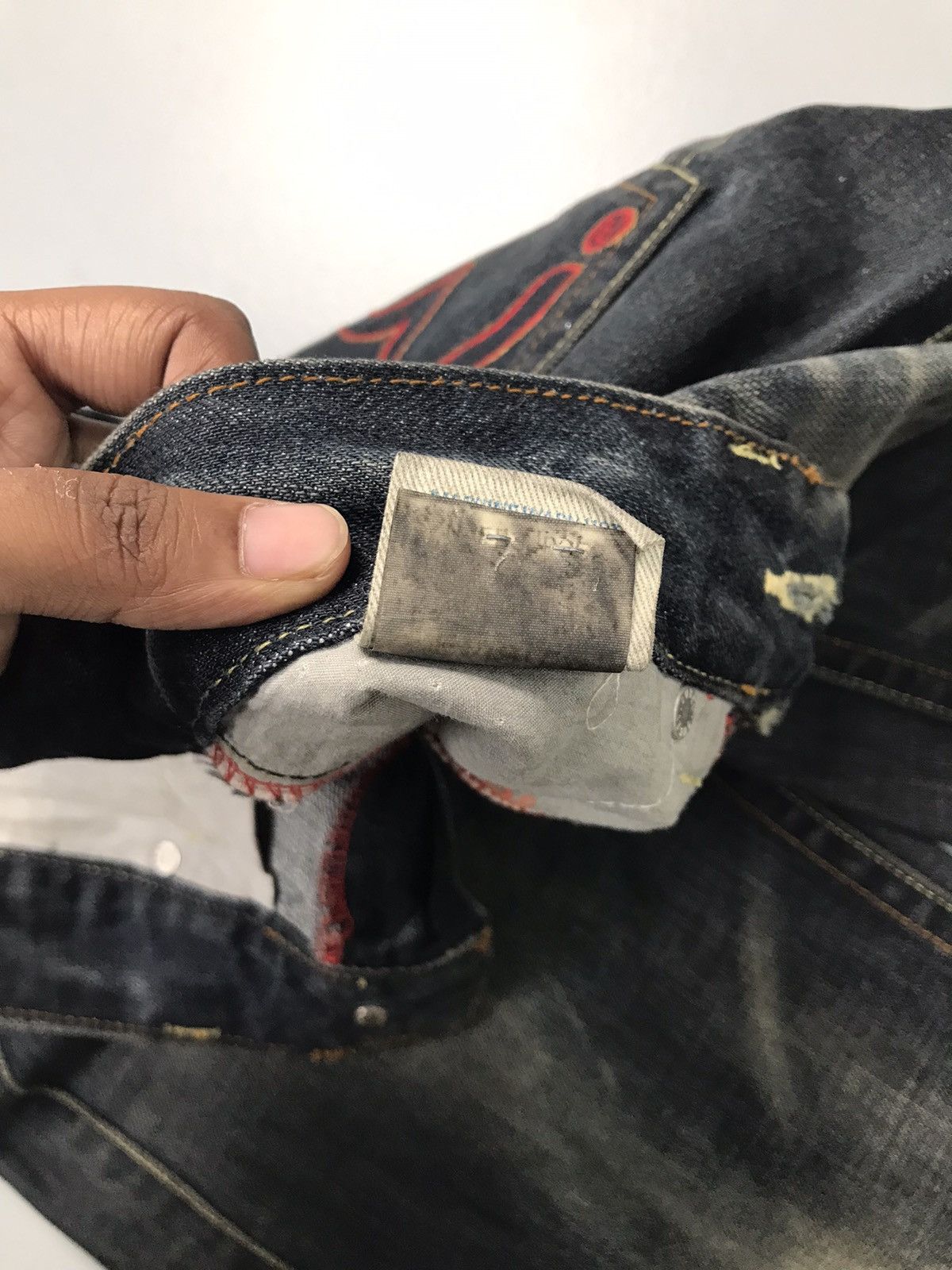 Japanese Brand Vintage Evisu inspired seagull denim Size US 28 / EU 44 - 8 Thumbnail