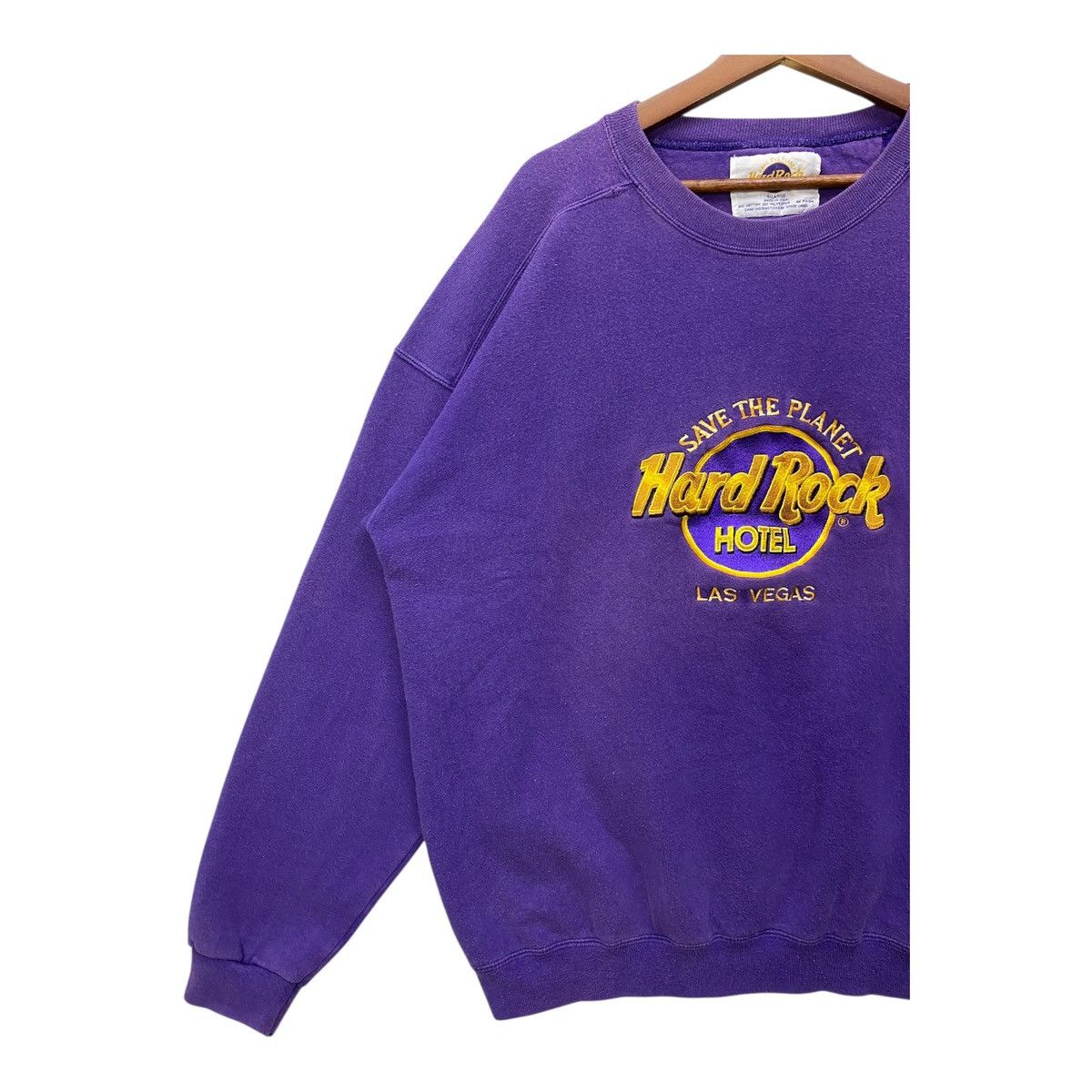 Hard Rock Cafe Vintage Hard Rock Hotel Las Vegas Sweatshirt Made In USA Size US XL / EU 56 / 4 - 3 Thumbnail