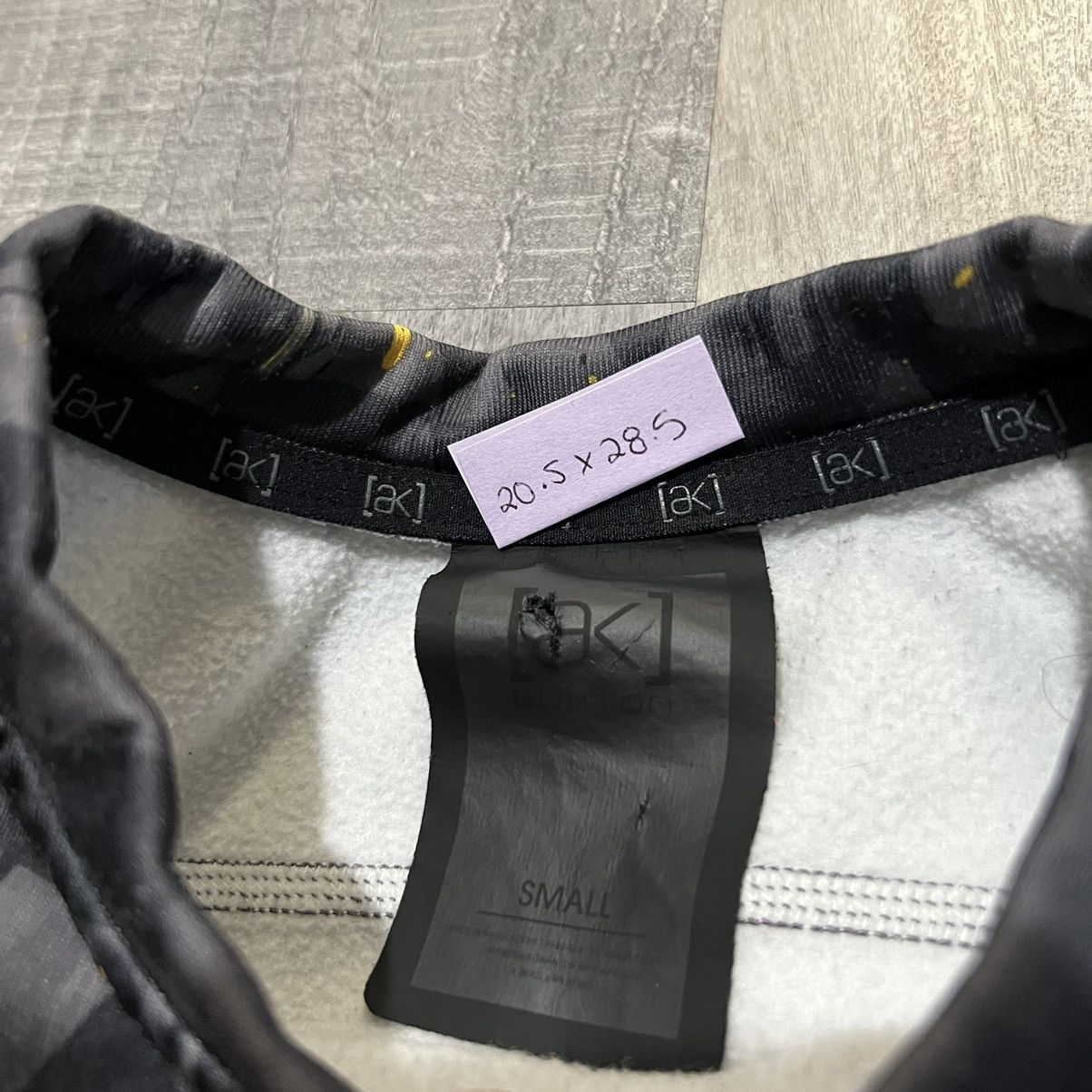 Burton Burton AK Mak Piston Crew Grey Ski Snowboard Sweatshirt Size US S / EU 44-46 / 1 - 3 Thumbnail