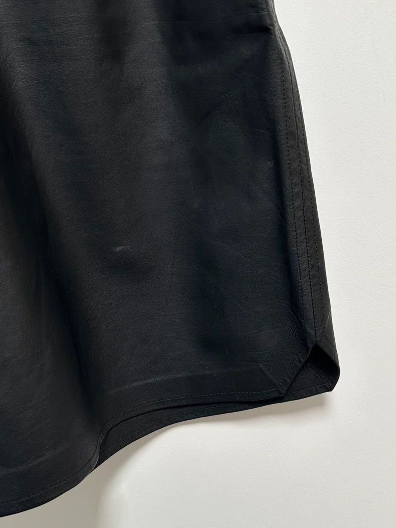 Bottega Veneta Bottega Veneta Black Leather Boxing Shorts-yf-2508 Size US 30 / EU 46 - 5 Thumbnail
