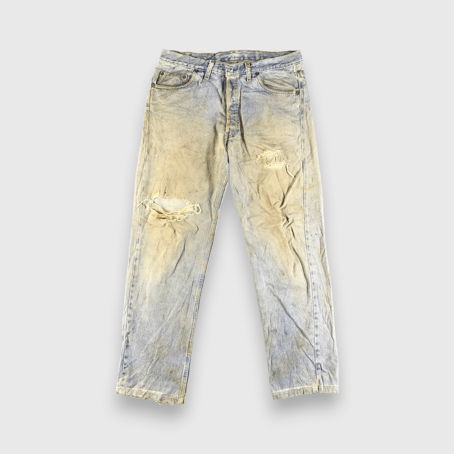 Levi's Vintage Light Wash Levis 501 Jeans-J3982 Size US 34 / EU 50 - 1 Thumbnail