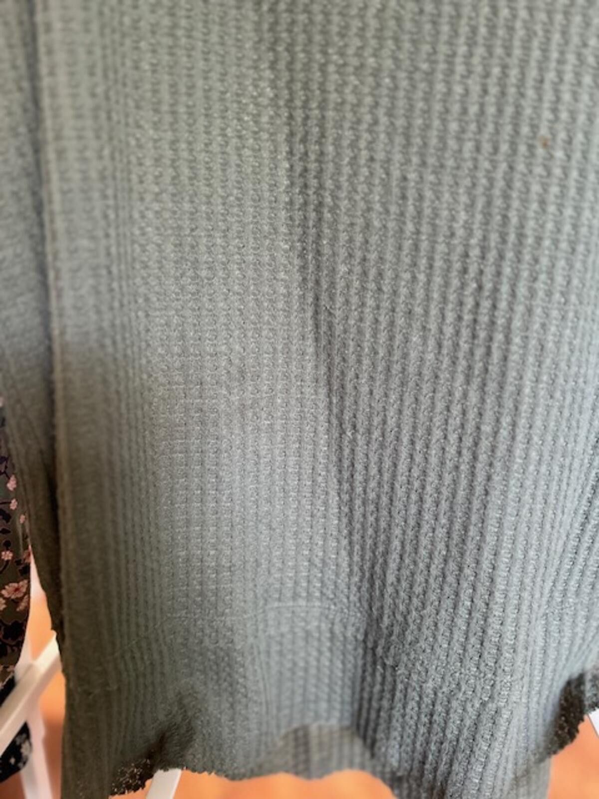 Other Knox Rose Long Sleeve Thermal Top with Patterned Sleeves, L Size L / US 10 / IT 46 - 4 Thumbnail