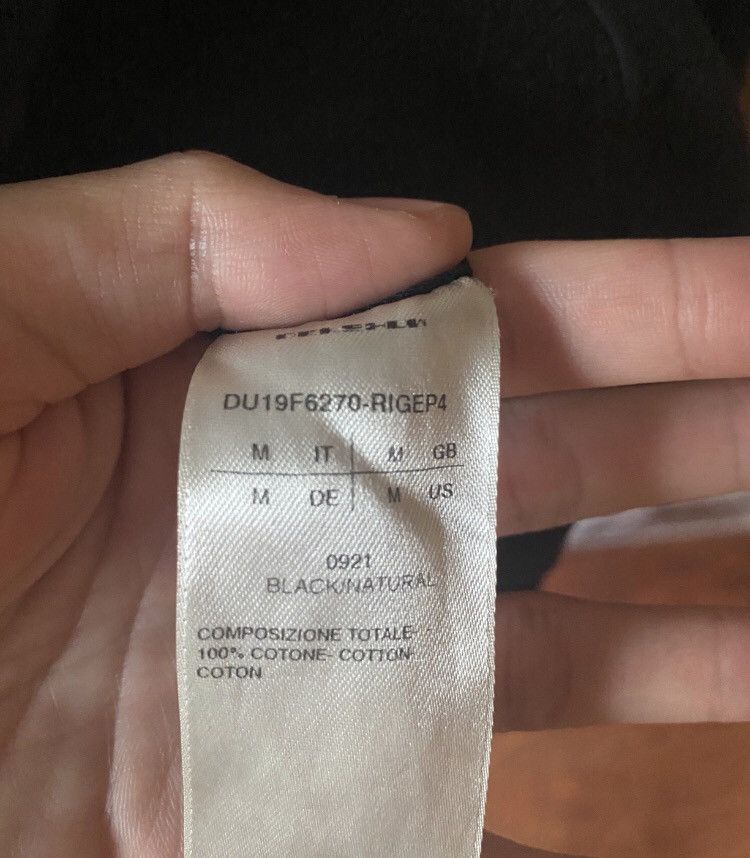Rick Owens Rick Owens Drkshdw Letter poetry bullet screen thick Size US M / EU 48-50 / 2 - 4 Thumbnail