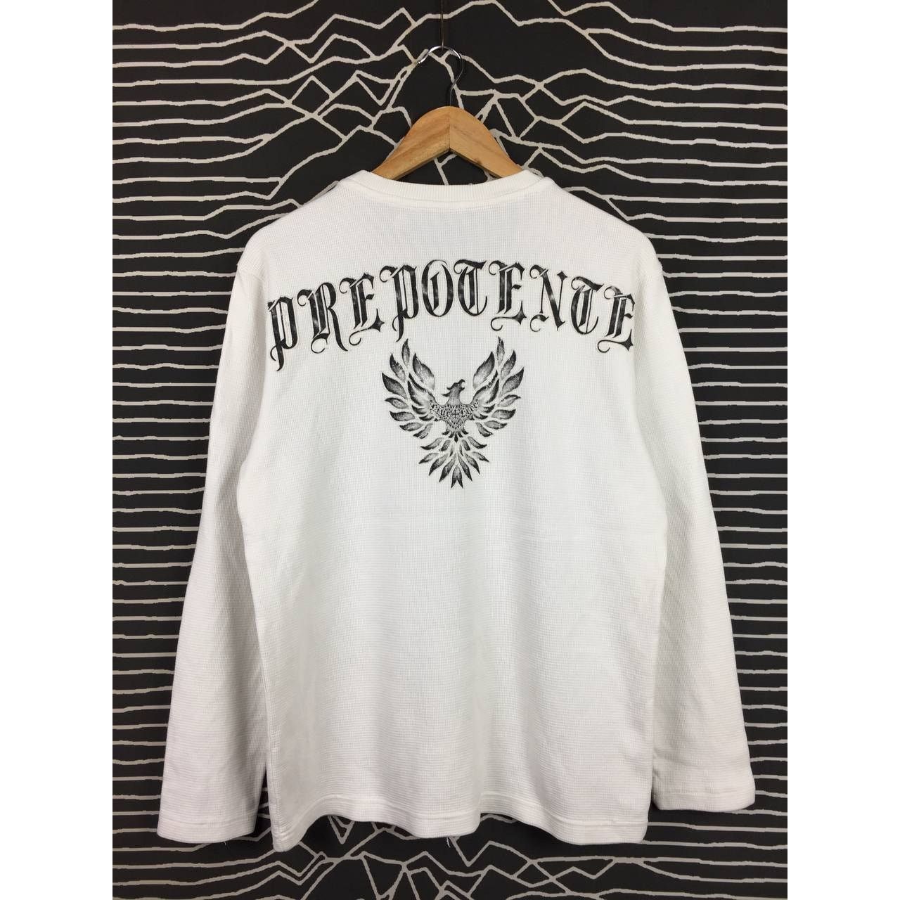 Japanese Brand Prepotente American Legend Phoenix Graphic Waffle Knit Tee Size US M / EU 48-50 / 2 - 7 Thumbnail