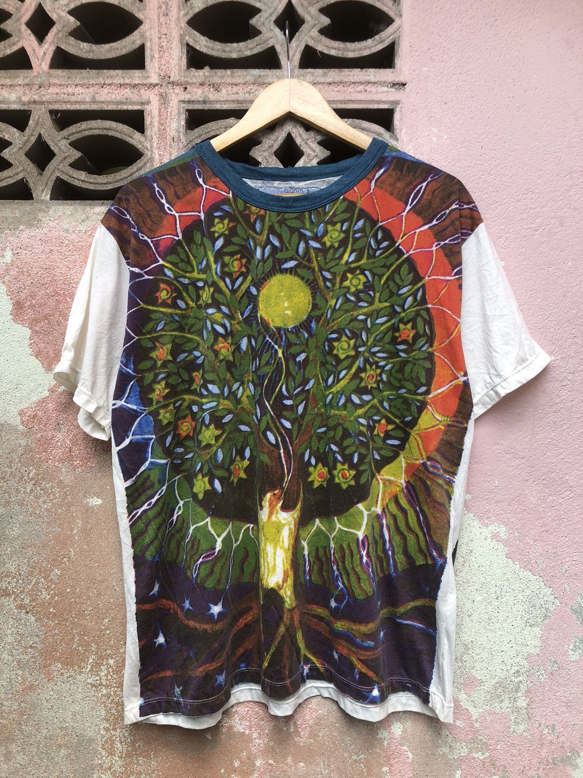 Japanese Brand OVP Weed Magical Tree Mirror Tshirt Size US XL / EU 56 / 4 - 1 Thumbnail