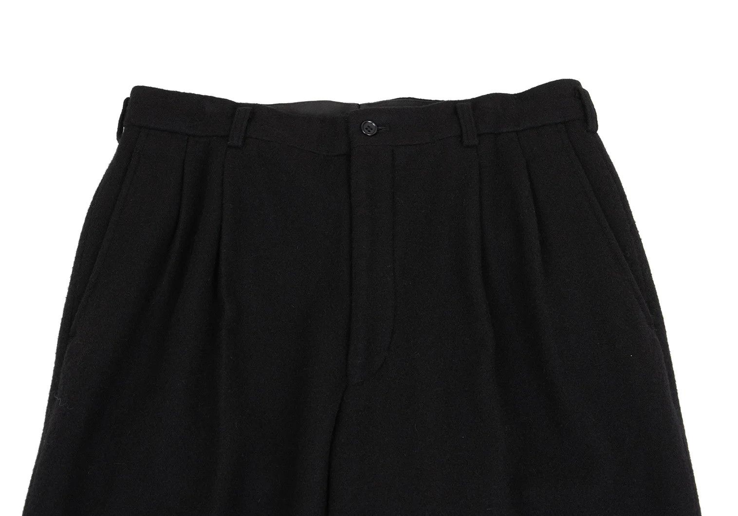 Comme des Garcons Homme Plus Dyed Corduroy Pants in Black, Size L Size US 36 / EU 52 - 2 Thumbnail