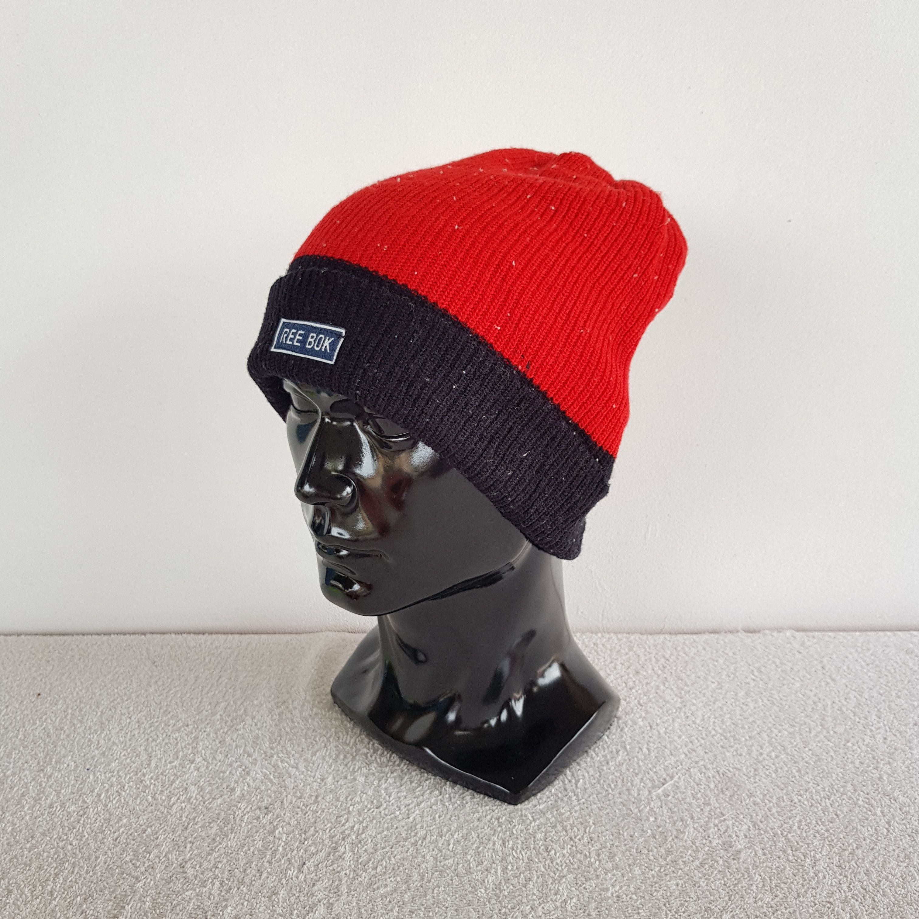 Japanese Brand Vintage Reebok Beanie Snow Cap Hats. Size ONE SIZE - 1 Thumbnail