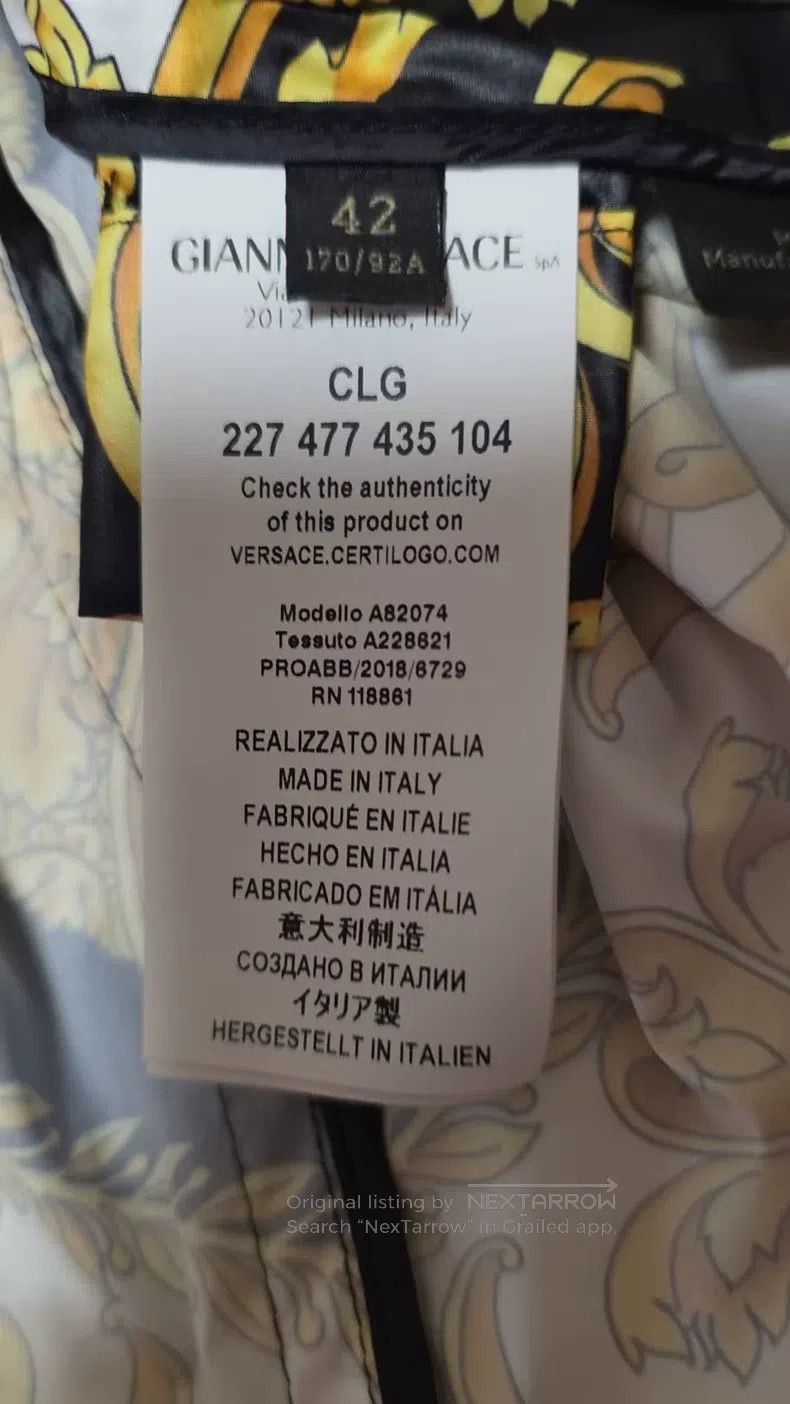 Versace Versace Trench coat Size US L / EU 52-54 / 3 - 5 Thumbnail