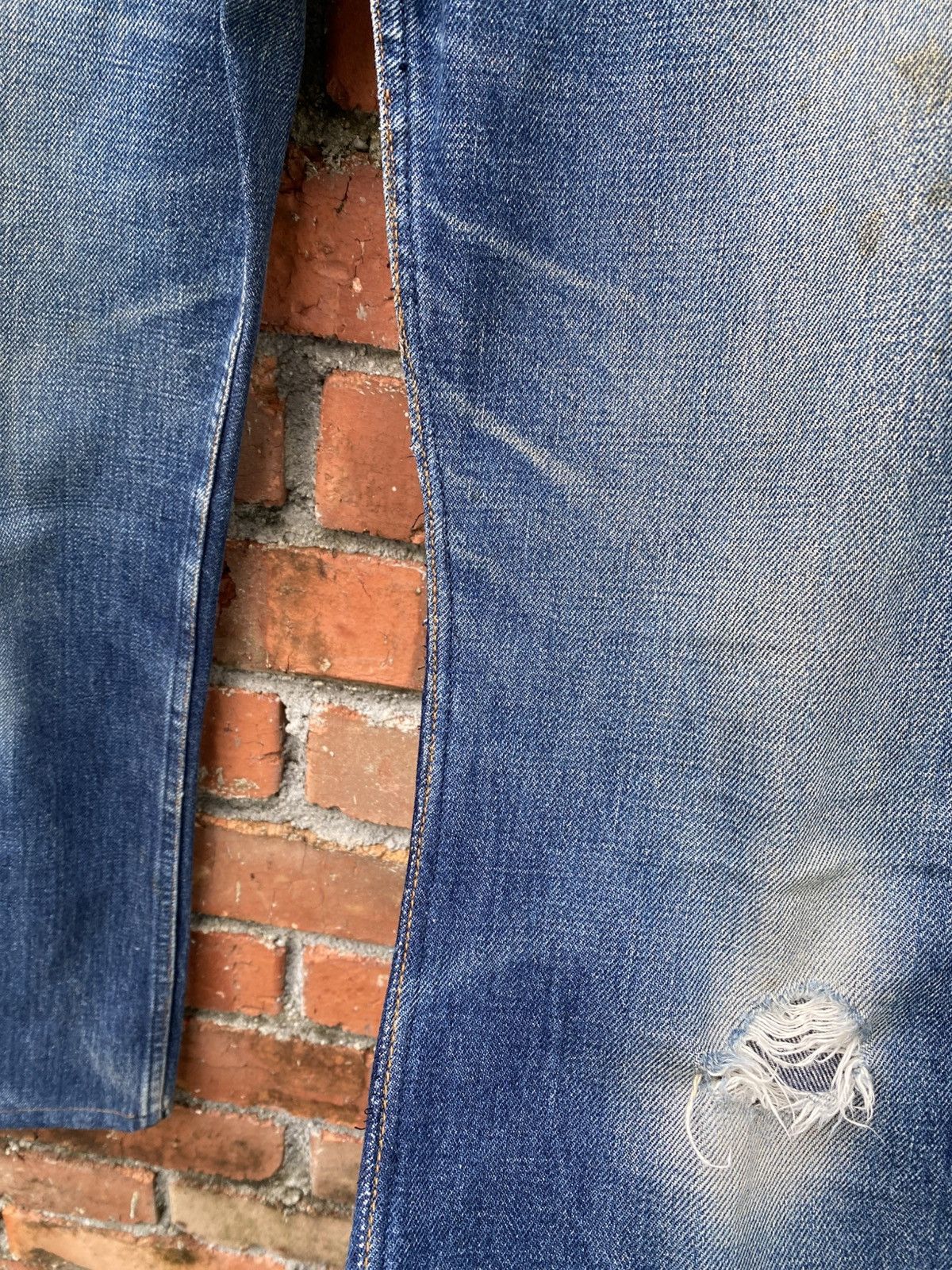 A.P.C. × Japanese Brand × Le Grande Bleu (L.G.B.) W30x28.5 A.P.C redline japanese denime repaired Size US 30 / EU 46 - 3 Thumbnail