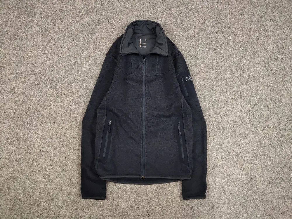 Arc'teryx Arc'teryx vintage Covert Fleece Cardigan Blue Logo Jacket Size L / US 10 / IT 46 - 1 Thumbnail