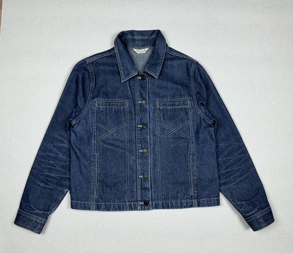 Vintage Blue Star Vintage Denim Jacket Women’s size 14 Size XL / US 12-14 / IT 48-50 - 2 Thumbnail