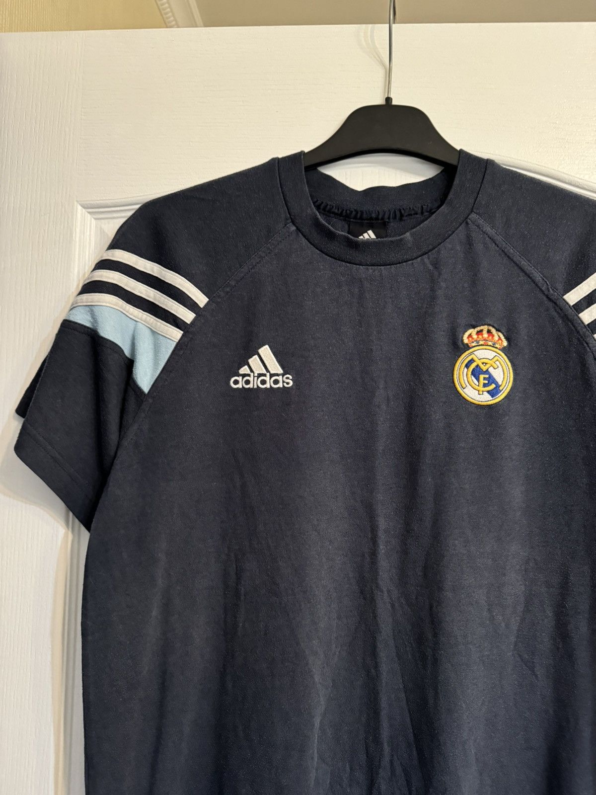 Adidas × Vintage Vintage Real Madrid Adidas Training T Shirt Small size Size US S / EU 44-46 / 1 - 6 Thumbnail