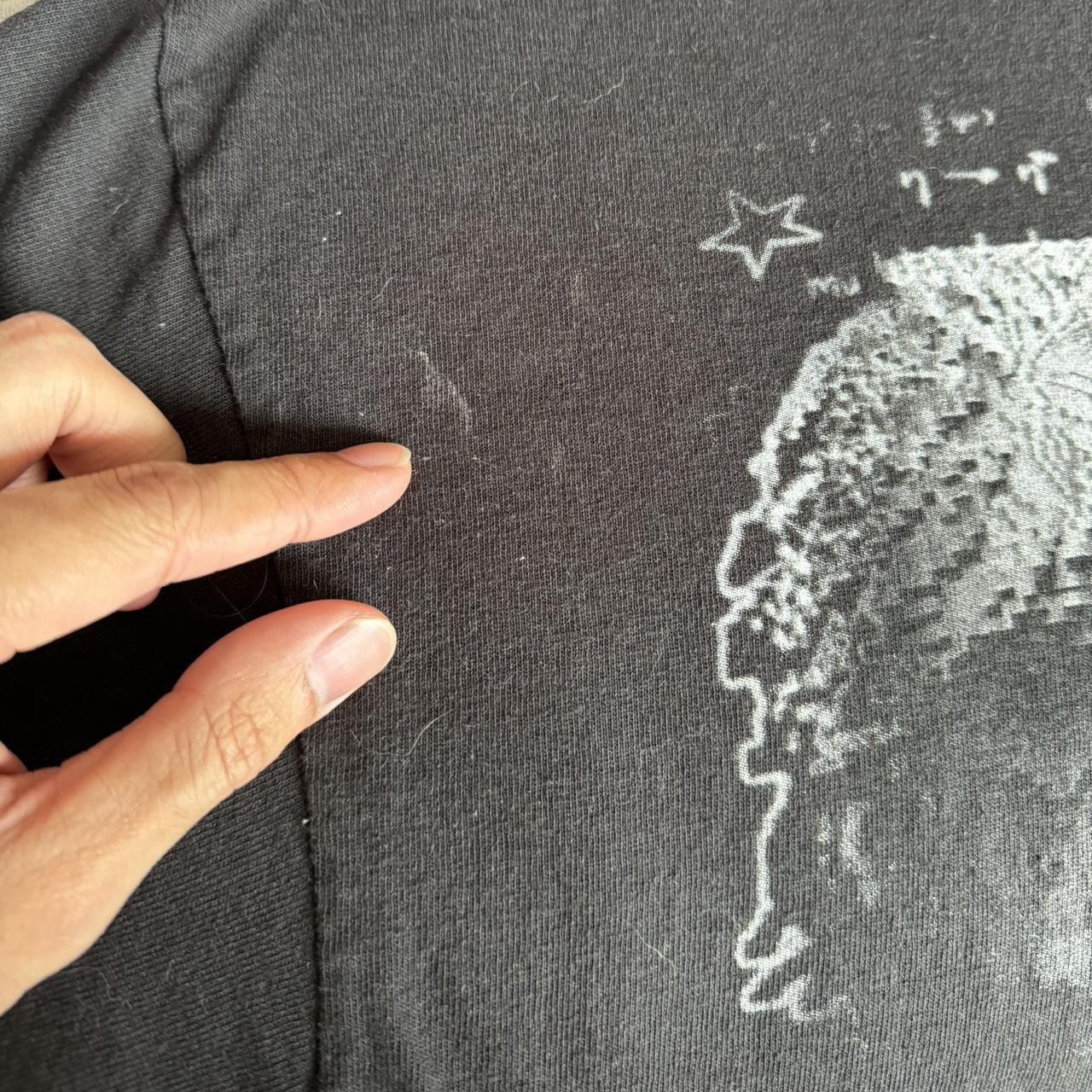 Vintage Vintage 2000s Albert Einstein Graphics Black Tee Shirt Size US L / EU 52-54 / 3 - 6 Thumbnail