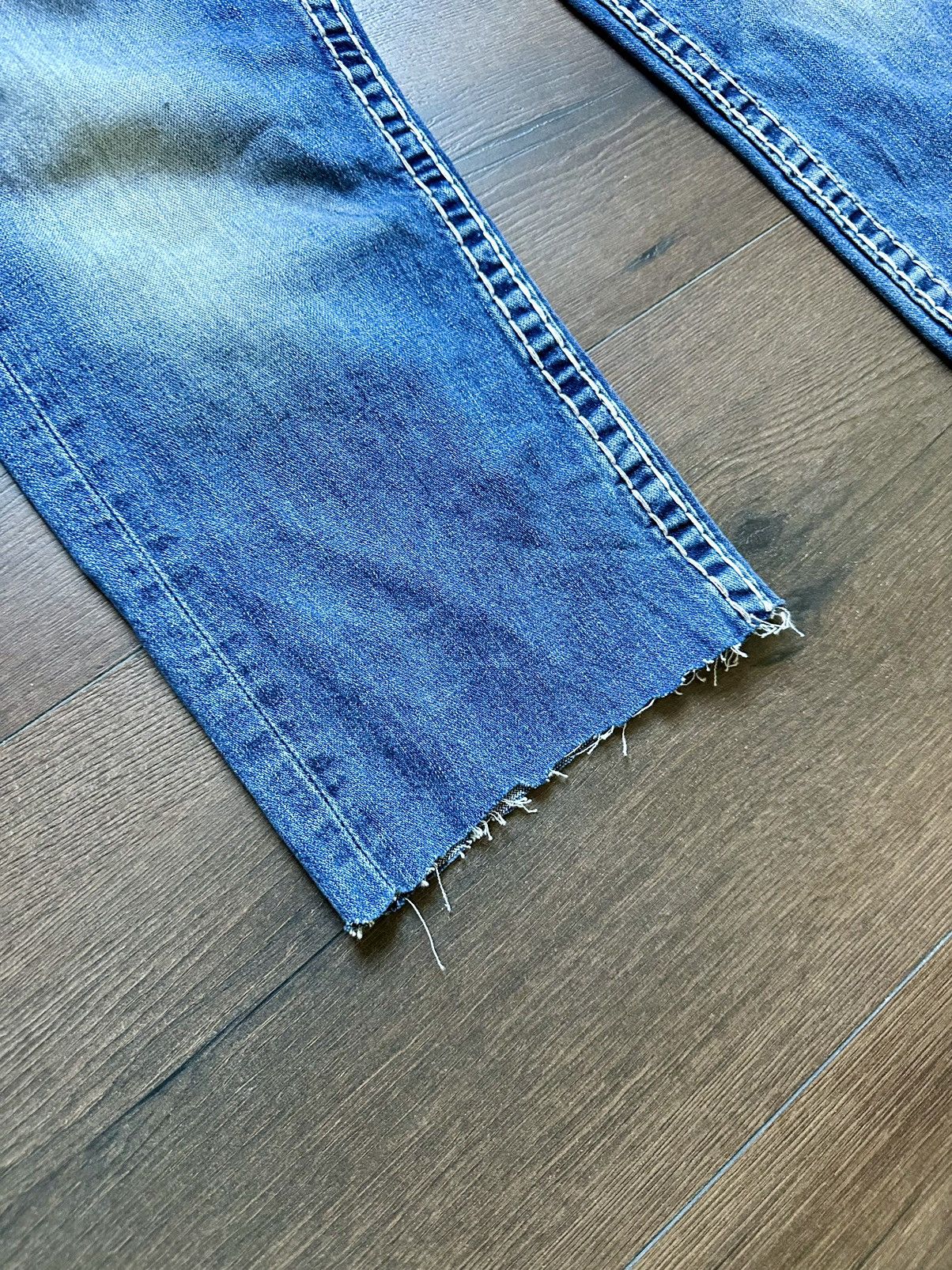 True Religion 🇺🇸Vintage True Religion Faded Denim jeans Made in Usa Size US 34 / EU 50 - 7 Thumbnail
