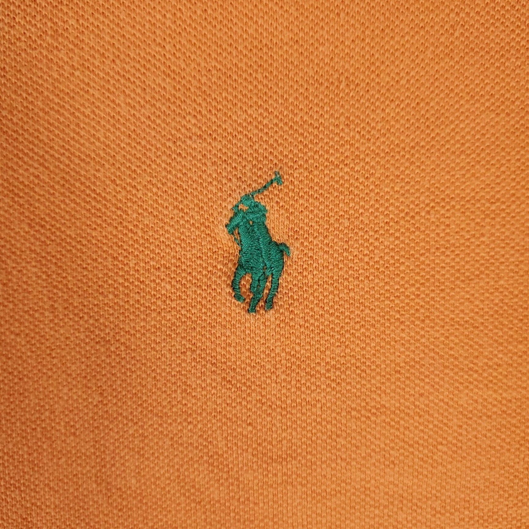 Ralph Lauren Ralph Lauren Polo Shirt Mens XL Orange Pony Casual Short Sleeve * Size US XL / EU 56 / 4 - 3 Thumbnail