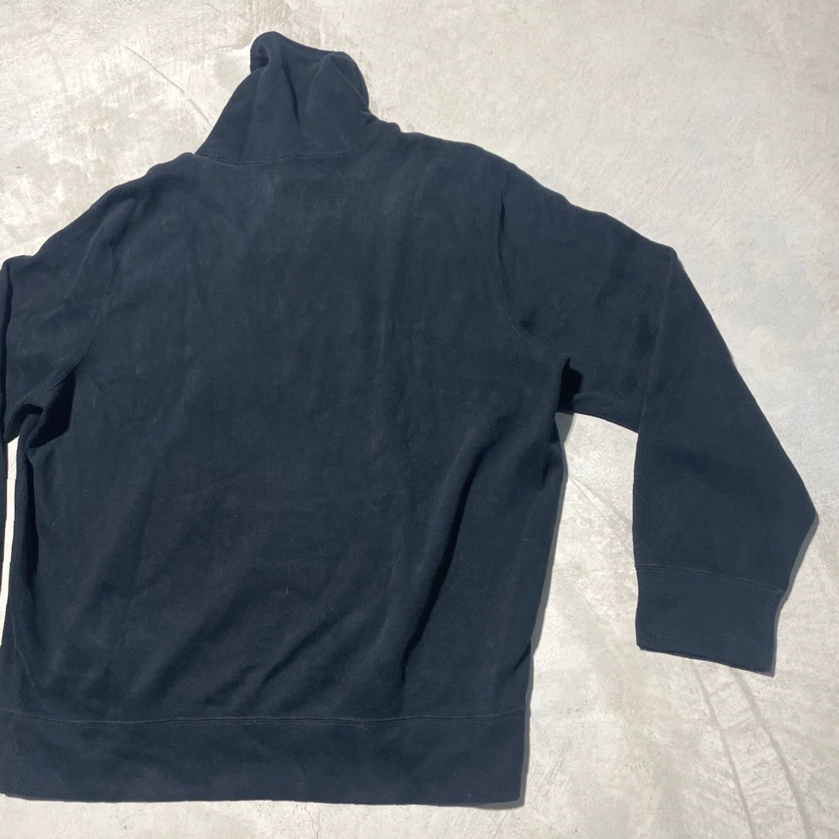 Polo Ralph Lauren Polo Ralph Lauren Sweater Men 2XL Black Cotton Shawl Neck Pullover Logo Zipper Regular Knit Shirt Style Pullover Adult Mens Size US XXL / EU 58 / 5 - 7 Thumbnail