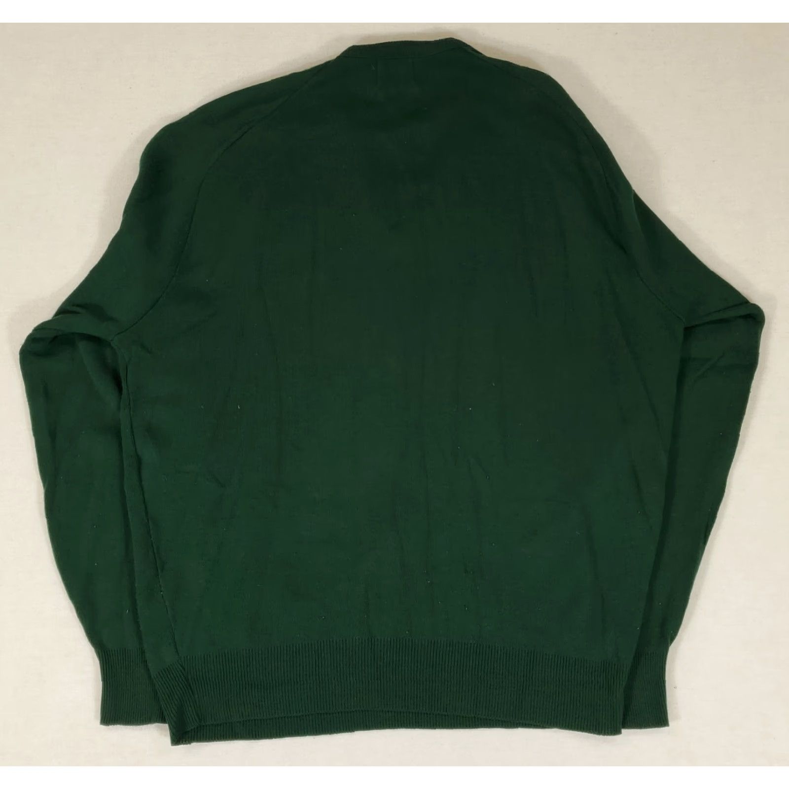 Vintage VINTAGE Sinclair Oil VTG Classics by Pine State Sweater Mens L Green Made USA Size US L / EU 52-54 / 3 - 4 Thumbnail