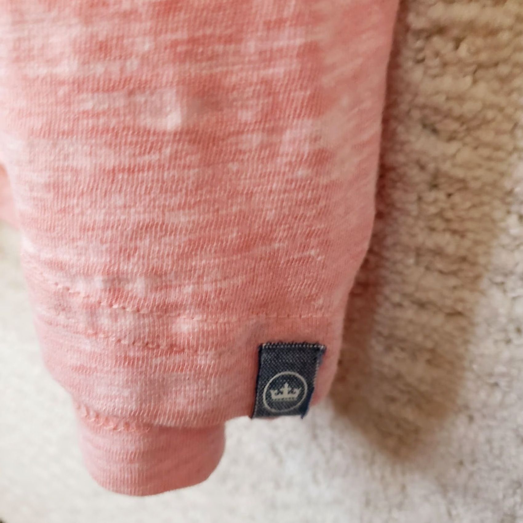 Peter Millar Peter Millar Polo Shirt Men's M Heathered Pink Coral Short Sleeve Golf Casual Boys Mens Womens Size US M / EU 48-50 / 2 - 5 Thumbnail
