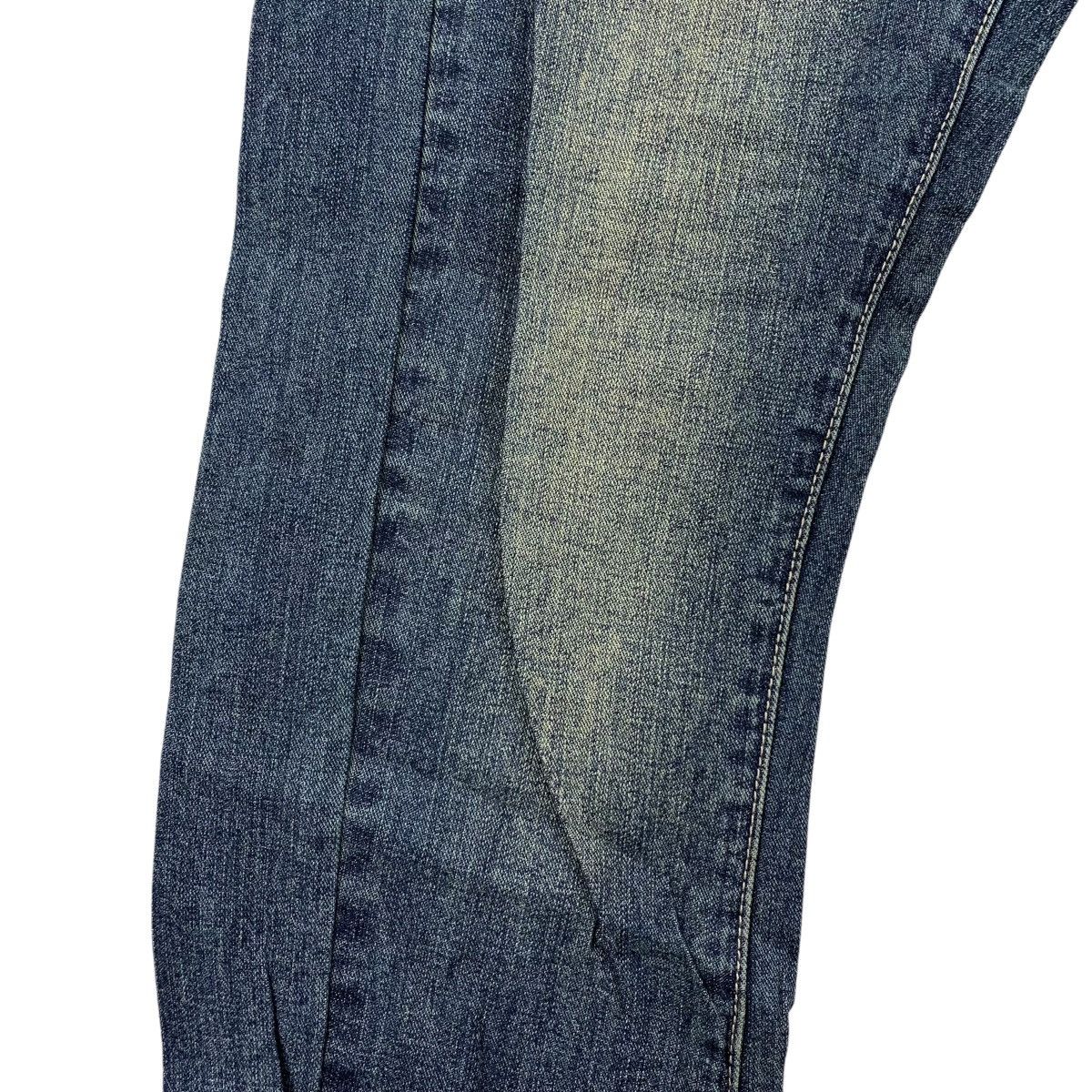 Designer × Japanese Brand AND IT Half double waist blue jeans Size 32" / US 10 / IT 46 - 9 Thumbnail