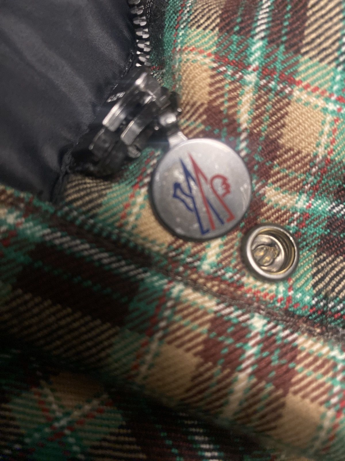 Comme des Garcons × Junya Watanabe × Moncler AD2004 Junya Watanabe CDG x Moncler Plaid Puffer Size US M / EU 48-50 / 2 - 8 Thumbnail