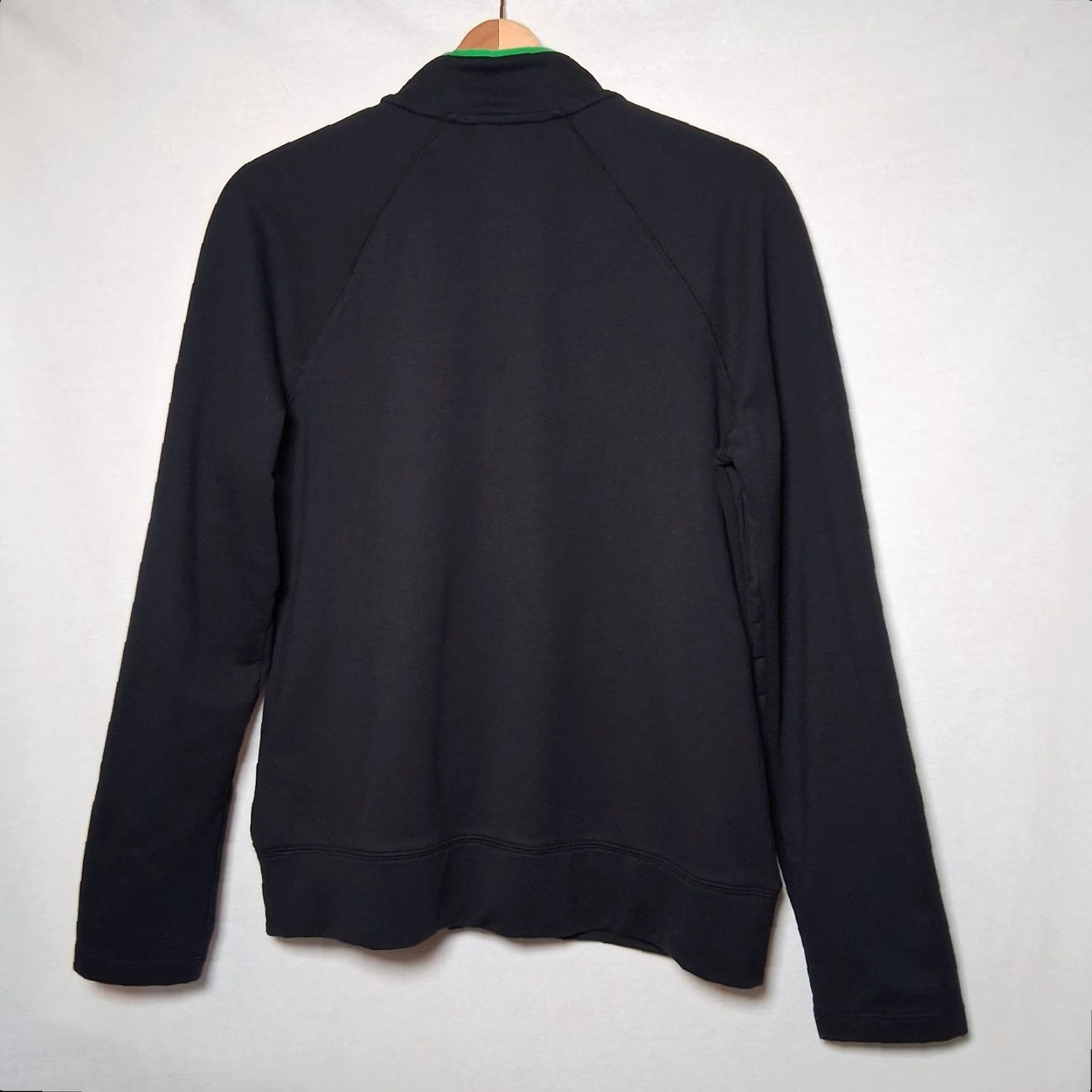 Ralph Lauren Ralph Lauren Active LRL Sweatshirt Women Large Black Green Zip Athleisure Size L / US 10 / IT 46 - 2 Thumbnail