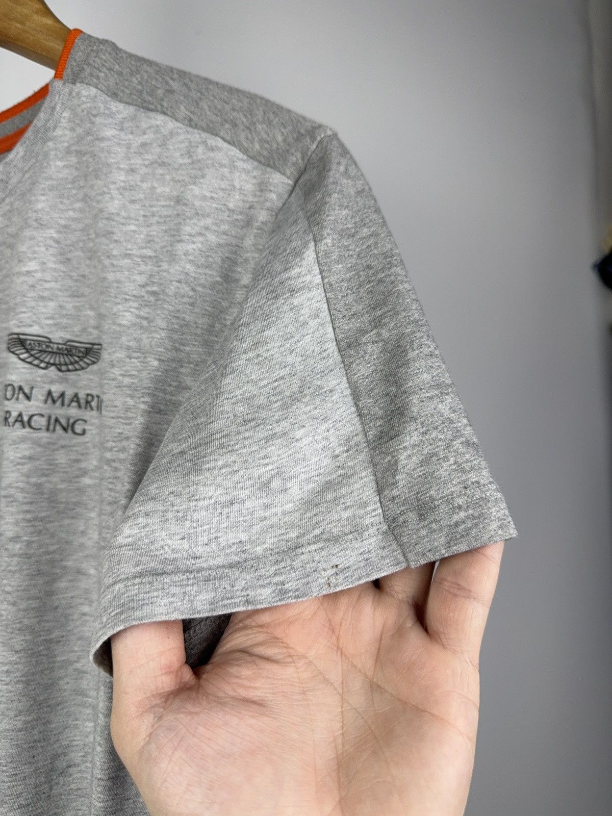 Hackett × Vintage Vintage 00s Hackett Aston Martin Racing T-Shirt Size US M / EU 48-50 / 2 - 5 Thumbnail