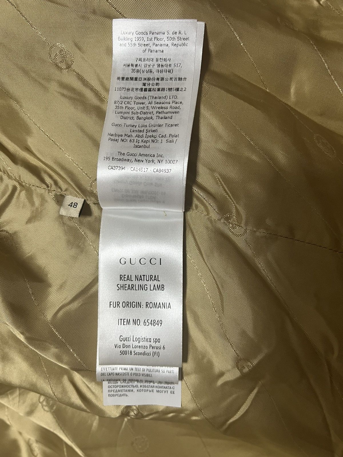 Gucci $7,000+Value Shearling fur jacket as worn by Harry Styles Size US M / EU 48-50 / 2 - 18 Thumbnail