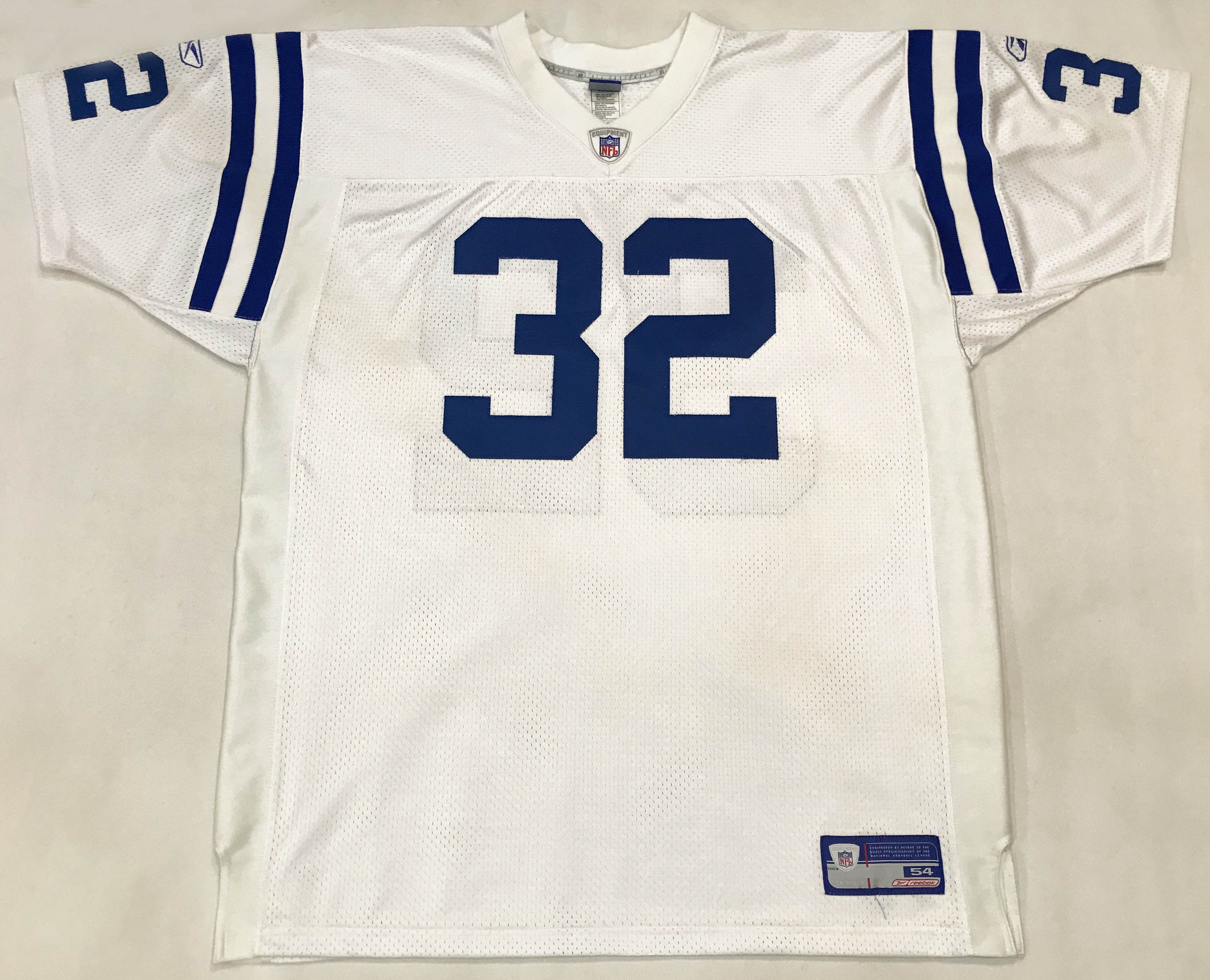 Edgerrin James #32 Colts Reebok NFL Football Jersey Size Youth XL