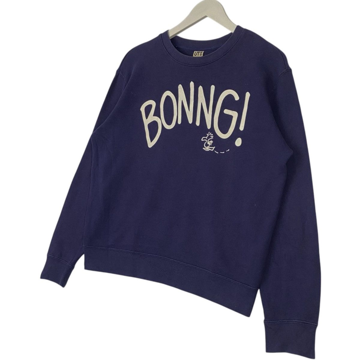 Designer × Vintage Vintage Peanuts Bonng Uniqlo Crewneck Sweatshirt Blue Size S / US 4 / IT 40 - 3 Thumbnail