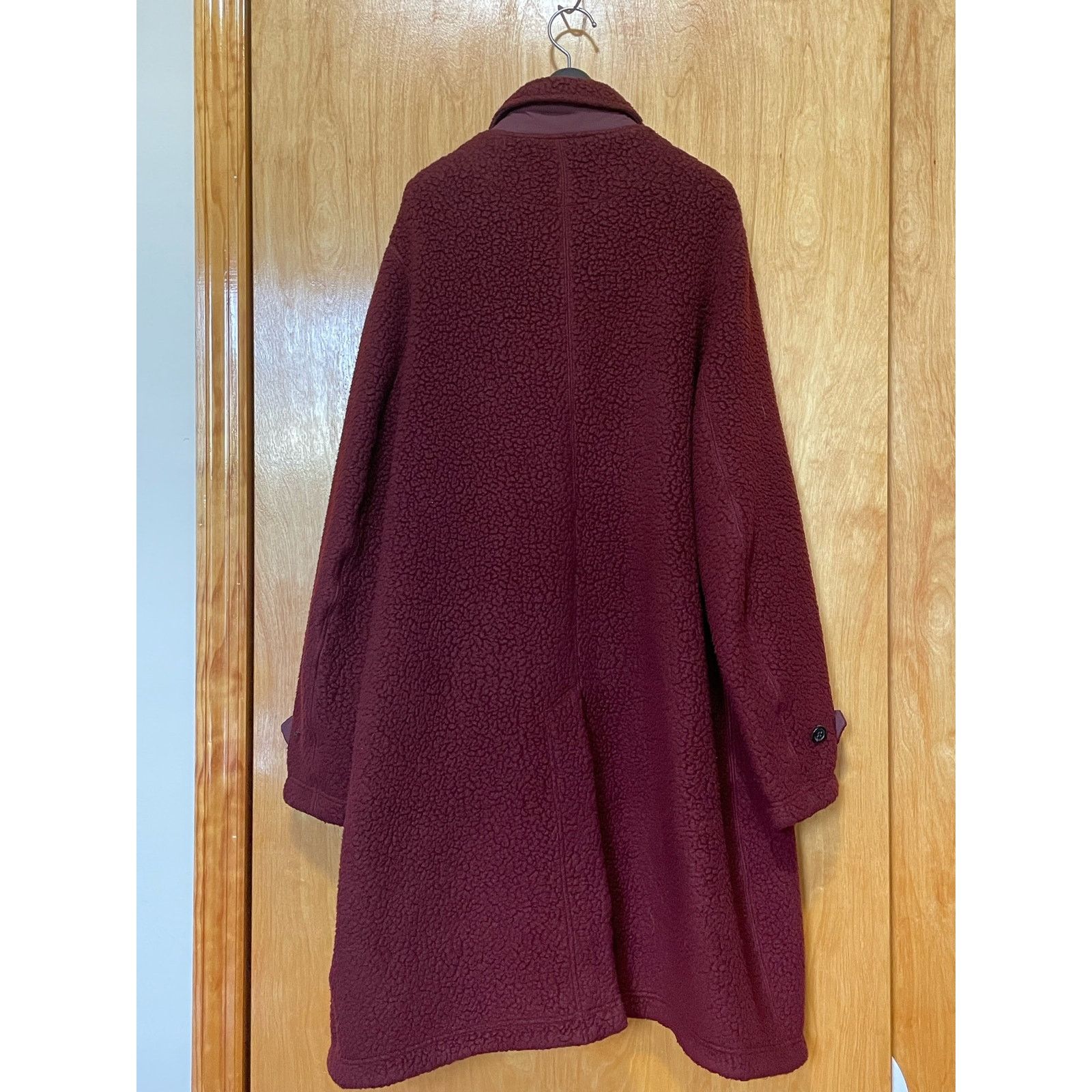 Undercover Undercover 18AW Maroon Fleece Coat JP 2 Size US M / EU 48-50 / 2 - 2 Thumbnail