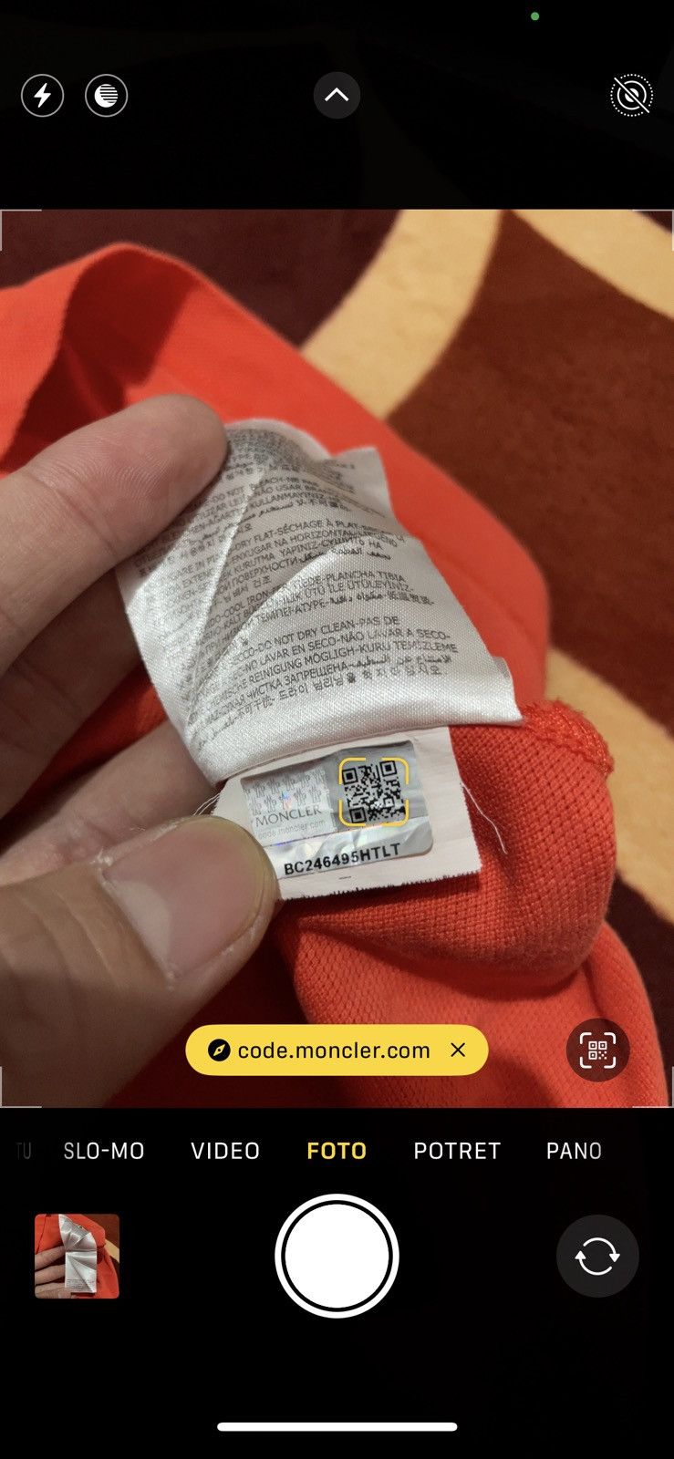 Moncler Moncler poloshirt Size US M / EU 48-50 / 2 - 5 Thumbnail