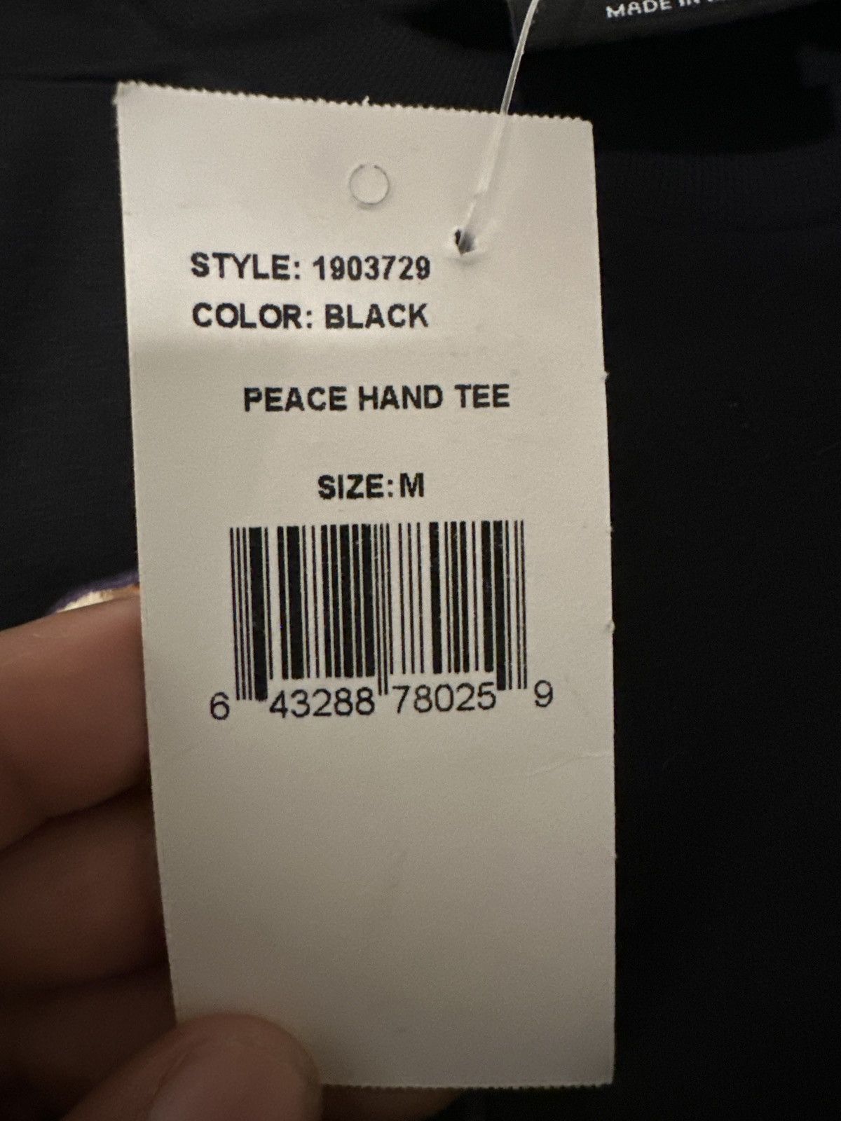 Stussy Stussy Peace Hand Tee Size US M / EU 48-50 / 2 - 6 Thumbnail