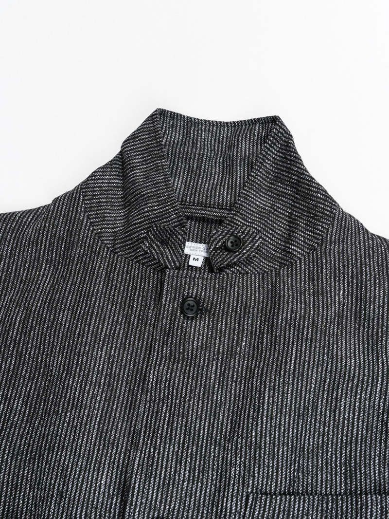 Engineered Garments Gray Linen Loiter Jacket (XS) Size US XS / EU 42 / 0 - 3 Thumbnail