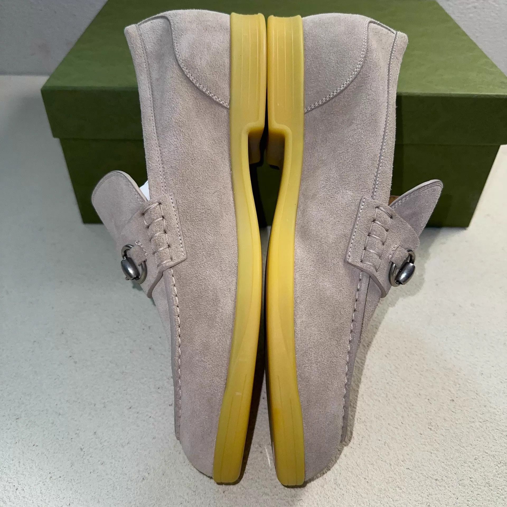 Gucci Gucci Horsebit Loafer Men's Gray 42.5 Size US 9.5 / EU 42-43 - 5 Thumbnail