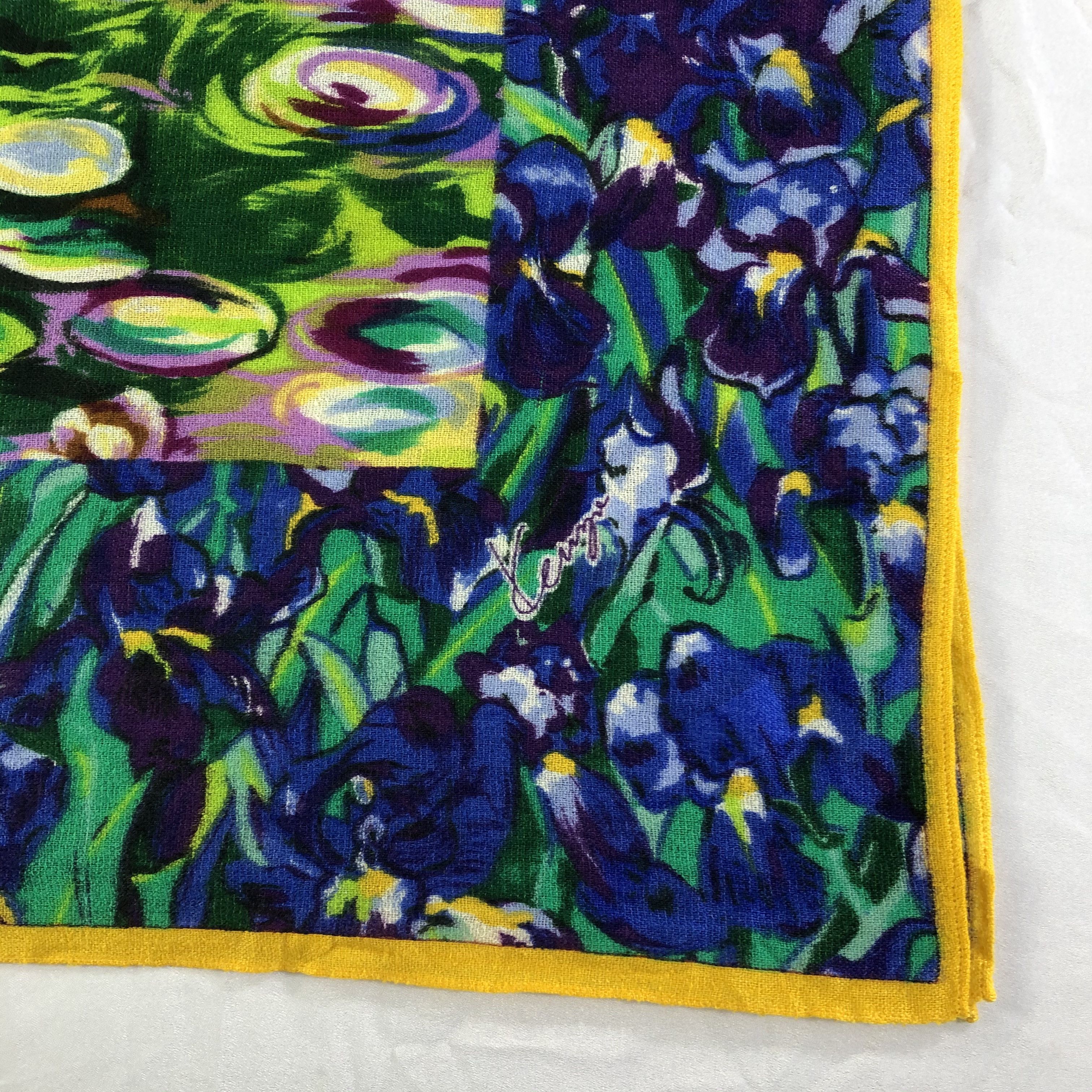 Kenzo × Vintage Vintage Kenzo Silk Scarf Size ONE SIZE - 4 Thumbnail