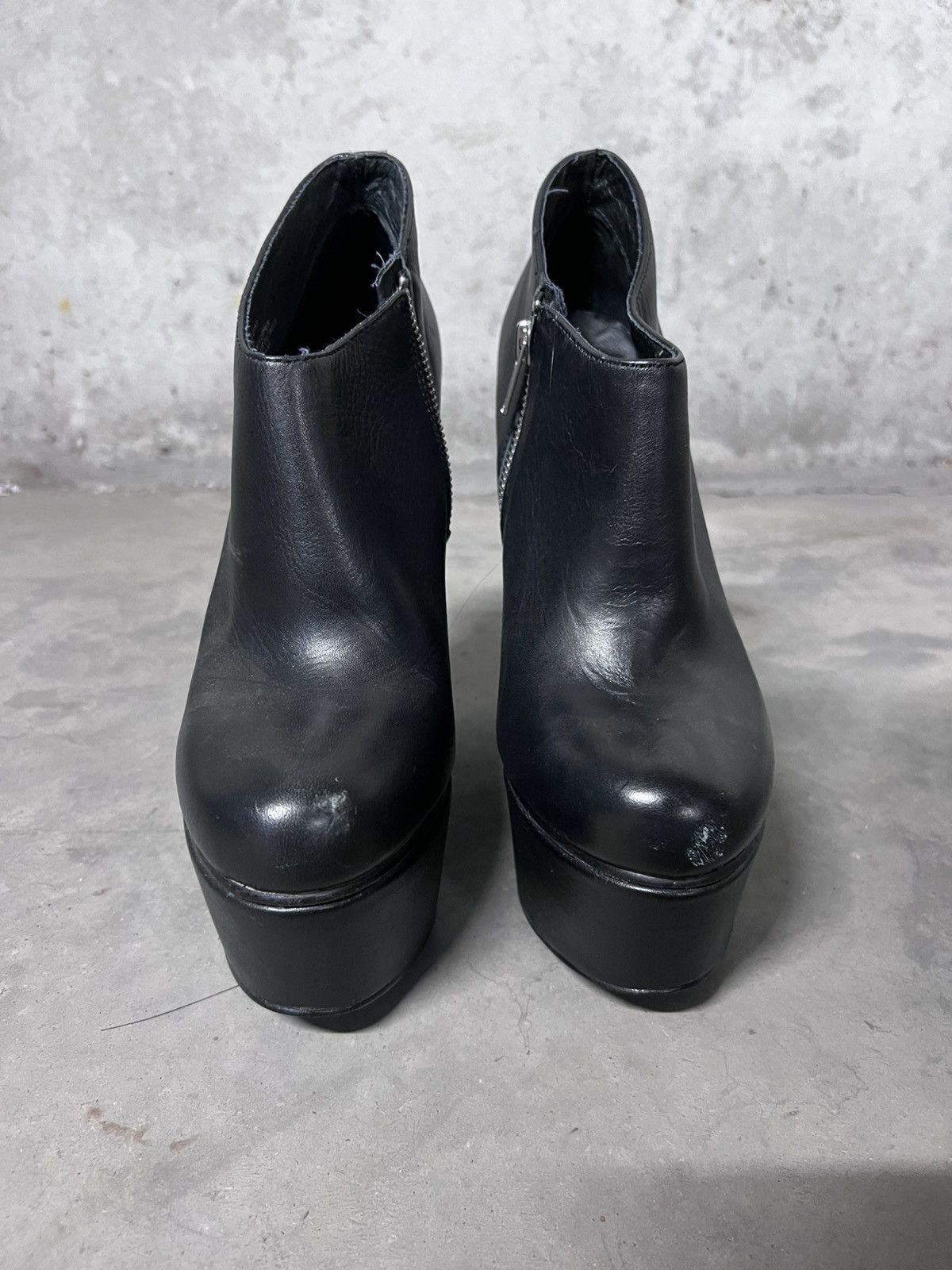 Steve Madden Spiked Steve Madden Avant Garde Wedge Jeffrey Campbell Boots Size US 9 / IT 39 - 4 Thumbnail