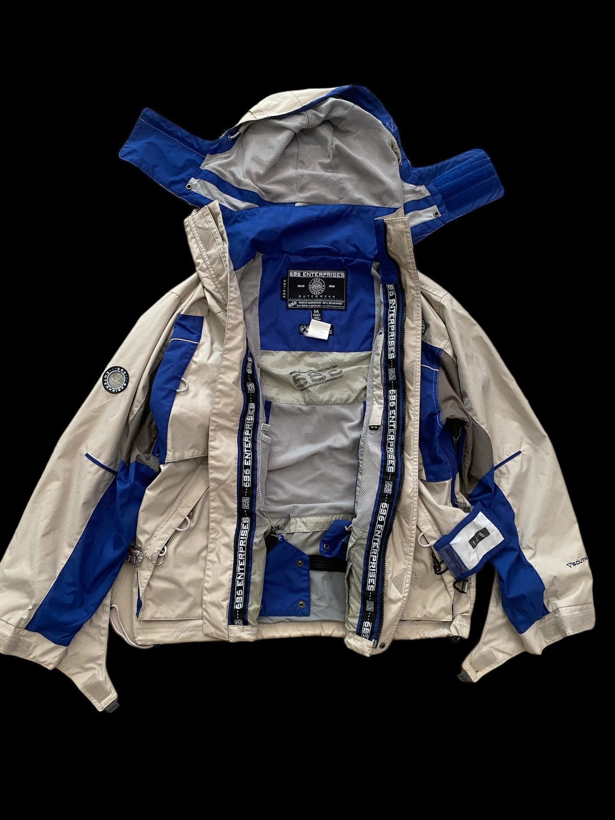 Hysteric Glamour 686 Enterprises Jacket Parachute Bondage Compas Temperature Size US M / EU 48-50 / 2 - 1 Thumbnail