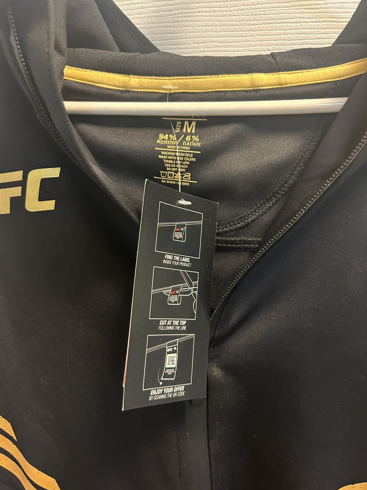 UFC UFC Venum jacket (never worn with tags) Size US M / EU 48-50 / 2 - 3 Thumbnail