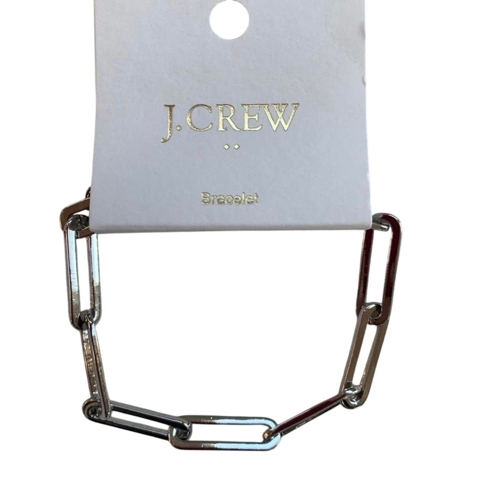 J.Crew New J.Crew Paper Clip Link Bracelet Size ONE SIZE - 2 Thumbnail