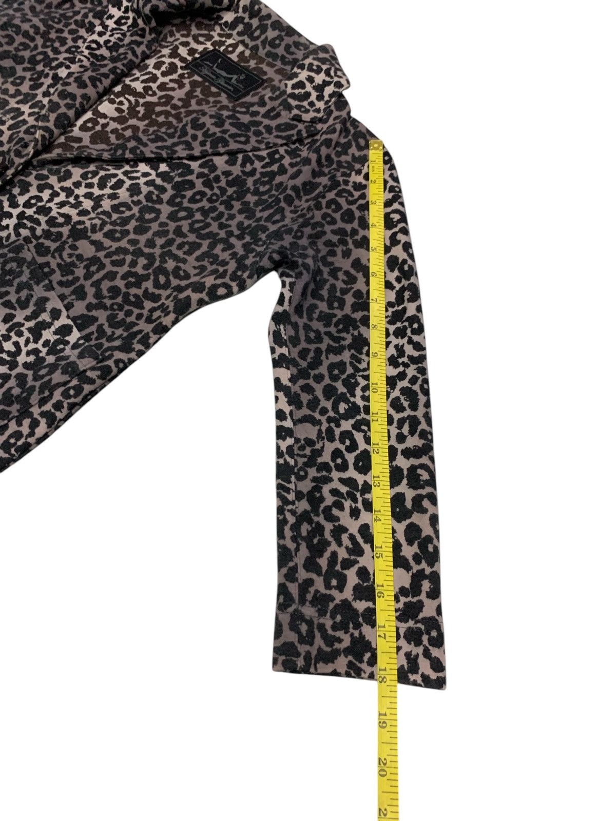 Designer × Hysteric Glamour × Japanese Brand Rare Hysteric Glamour Skull Leopard Cotton Blazer One Button Size S / US 4 / IT 40 - 12 Thumbnail