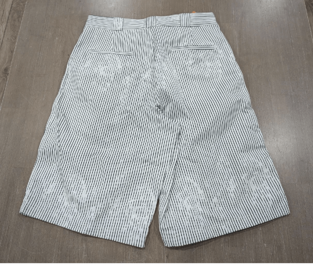 Heron Preston HERON PRESTON Striped Canvas Shorts Black/White Small Size US 30 / EU 46 - 4 Thumbnail