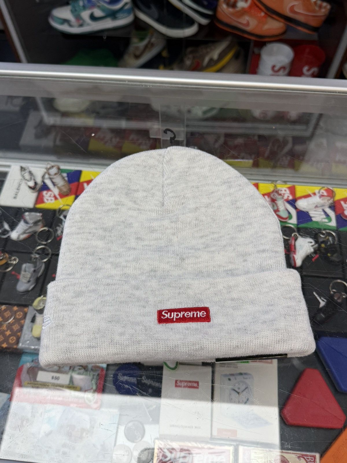 Supreme Supreme ‘S’ Logo Beanie 2026 (Gray) Size ONE SIZE - 2 Thumbnail