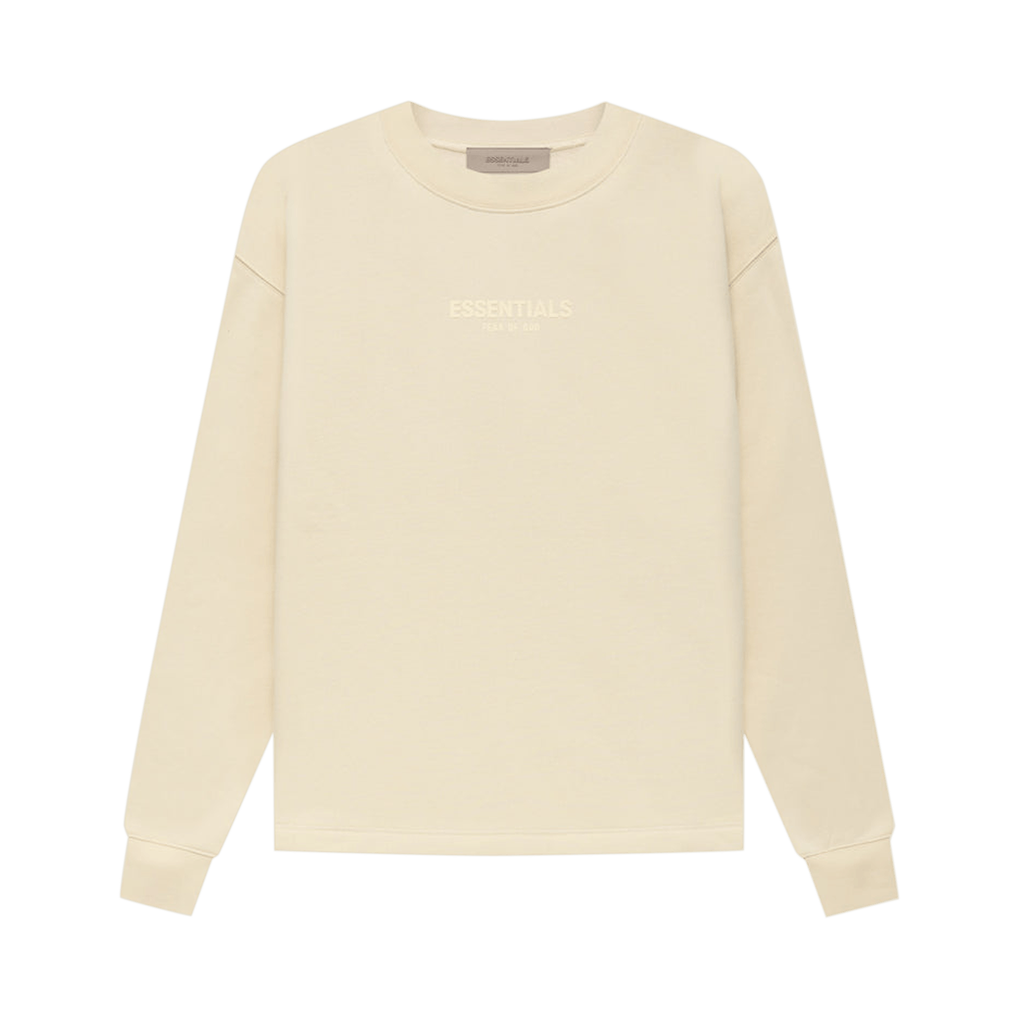 image of Essentials Relaxed Crewneck Egg Shell in Cream, Men's (Size XL)