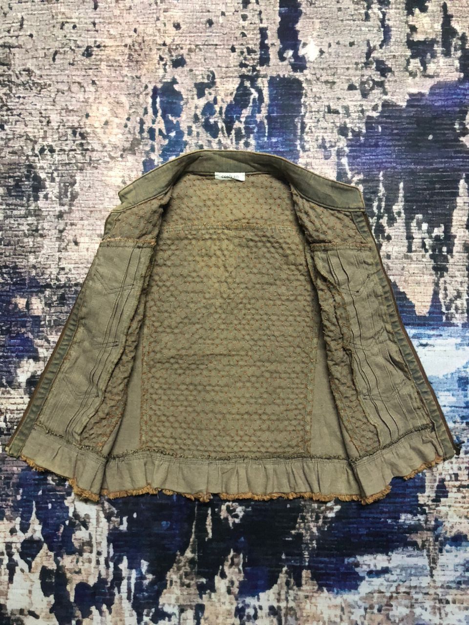 If Six Was Nine Rare Conrad Soft Denim Sleeveless Seditioneris Styles Size S / US 4 / IT 40 - 3 Thumbnail