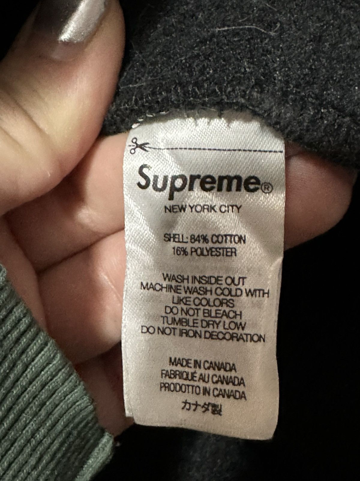 Supreme × Yohji Yamamoto Supreme Yohji Yamamoto TEKKEN Hooded Sweatshirt Size US M / EU 48-50 / 2 - 6 Thumbnail
